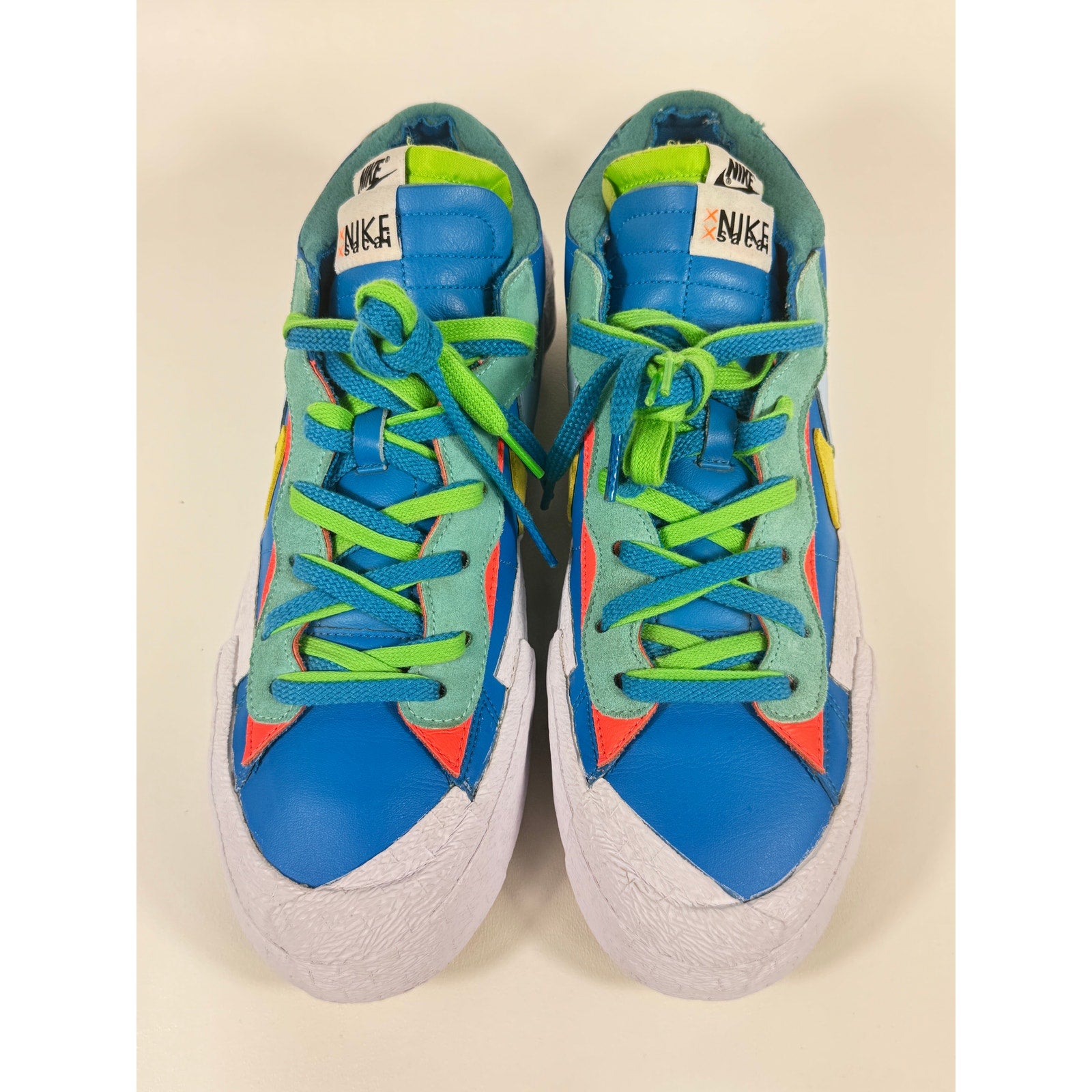 Nike Blazer Low Sacai x KAWS Neptune Blue DM7901-400 Mens Size 13 Very Clean