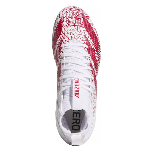 Adidas Adizero Impact Football Cleats White Red IE3976 Men’s 8.5 NWT New