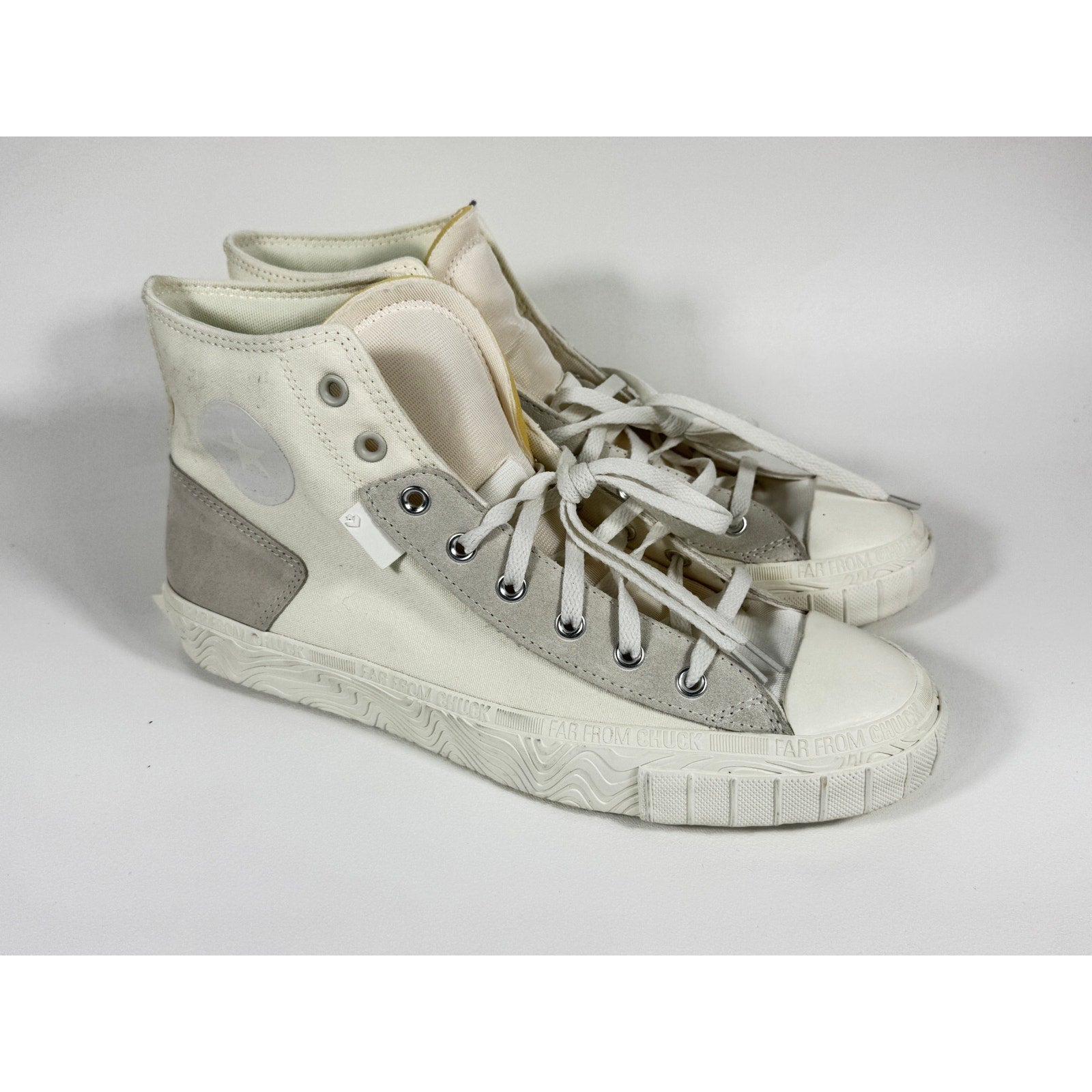 Converse Chuck 70 CX High Far From Chuck A04380C Egret Cream Mens 13 Womens 15