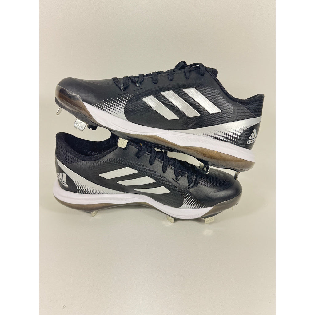 Adidas PureHustle 2 Softball Cleats Black Silver Women’s 10 H00984 NWT