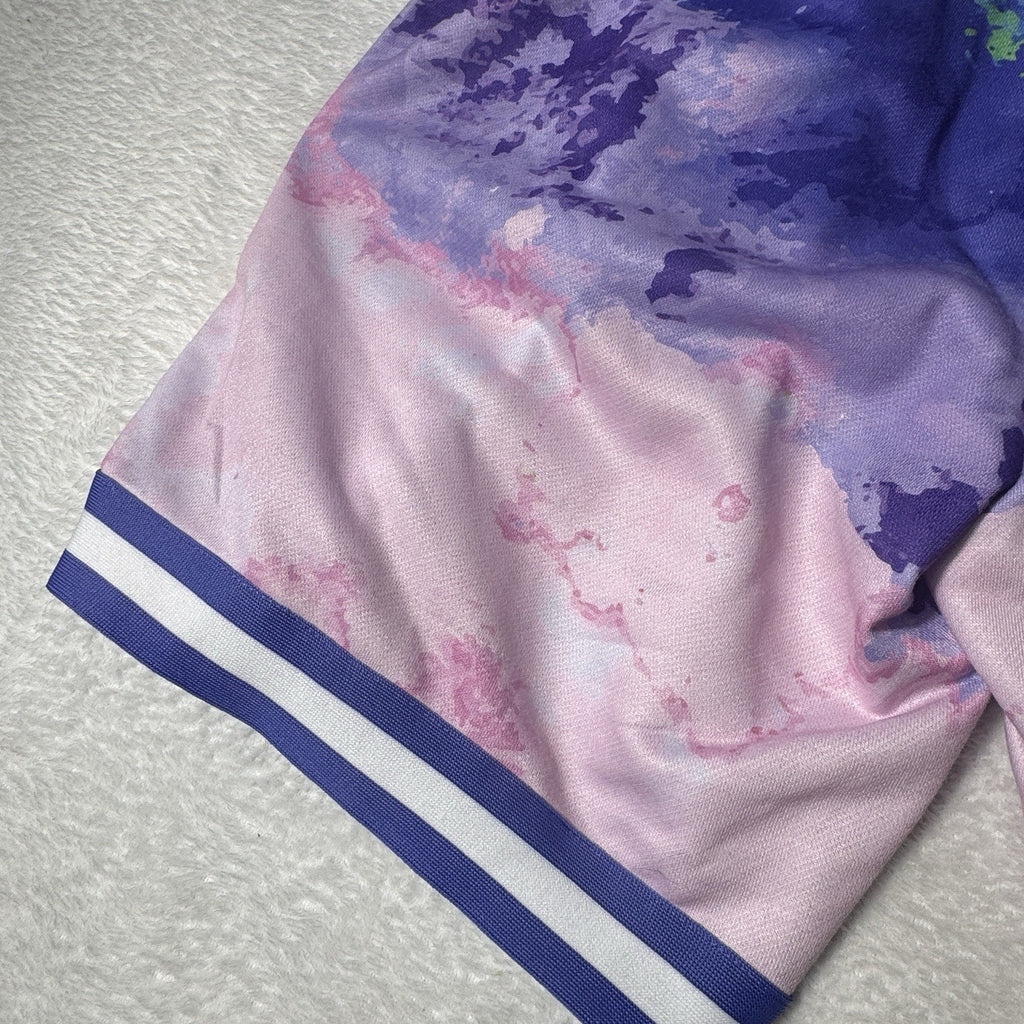 Pro Standard New York Yankees Pink Purple Dip Dye Shorts Men’s S MLB Baseball