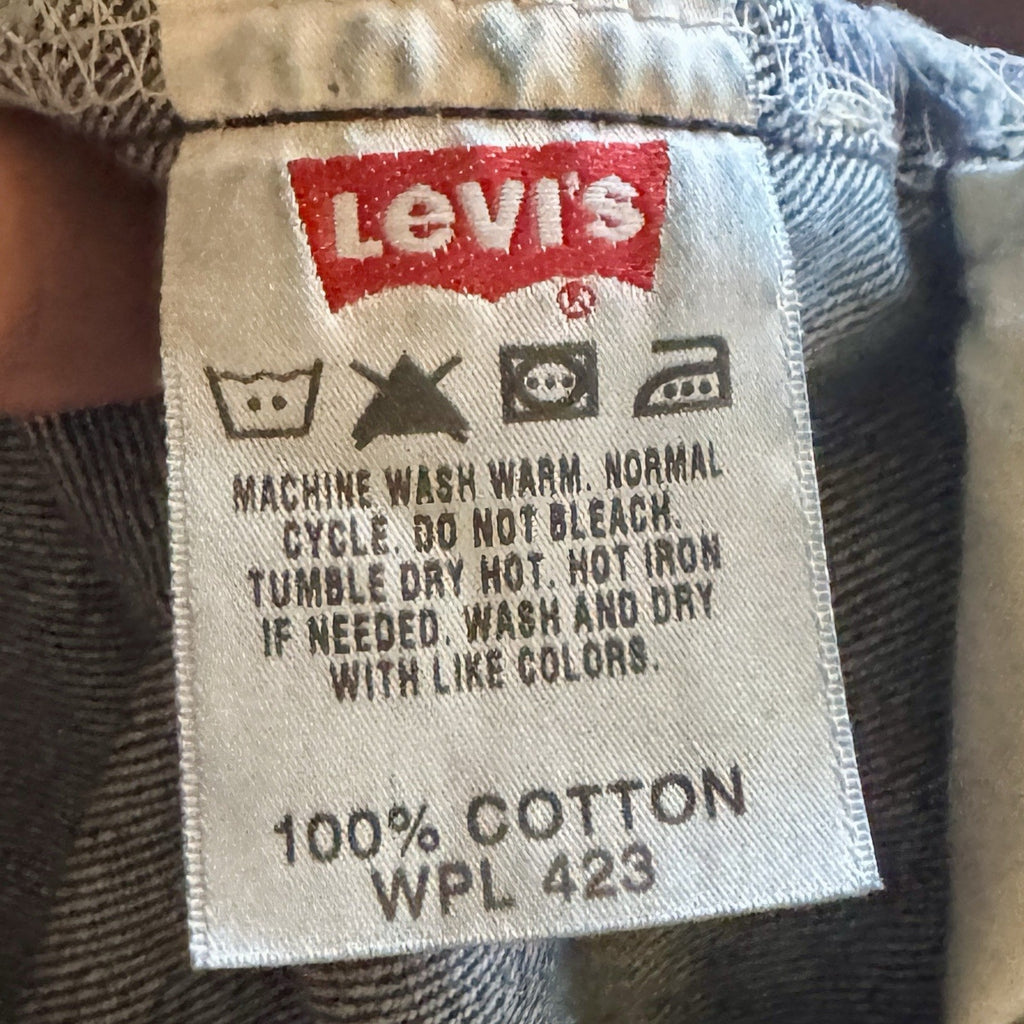 Vtg Men’s Levis 501 Denim Blue Jeans 2007 38x30 Dark Rinse Indigo Button Fly Y2K