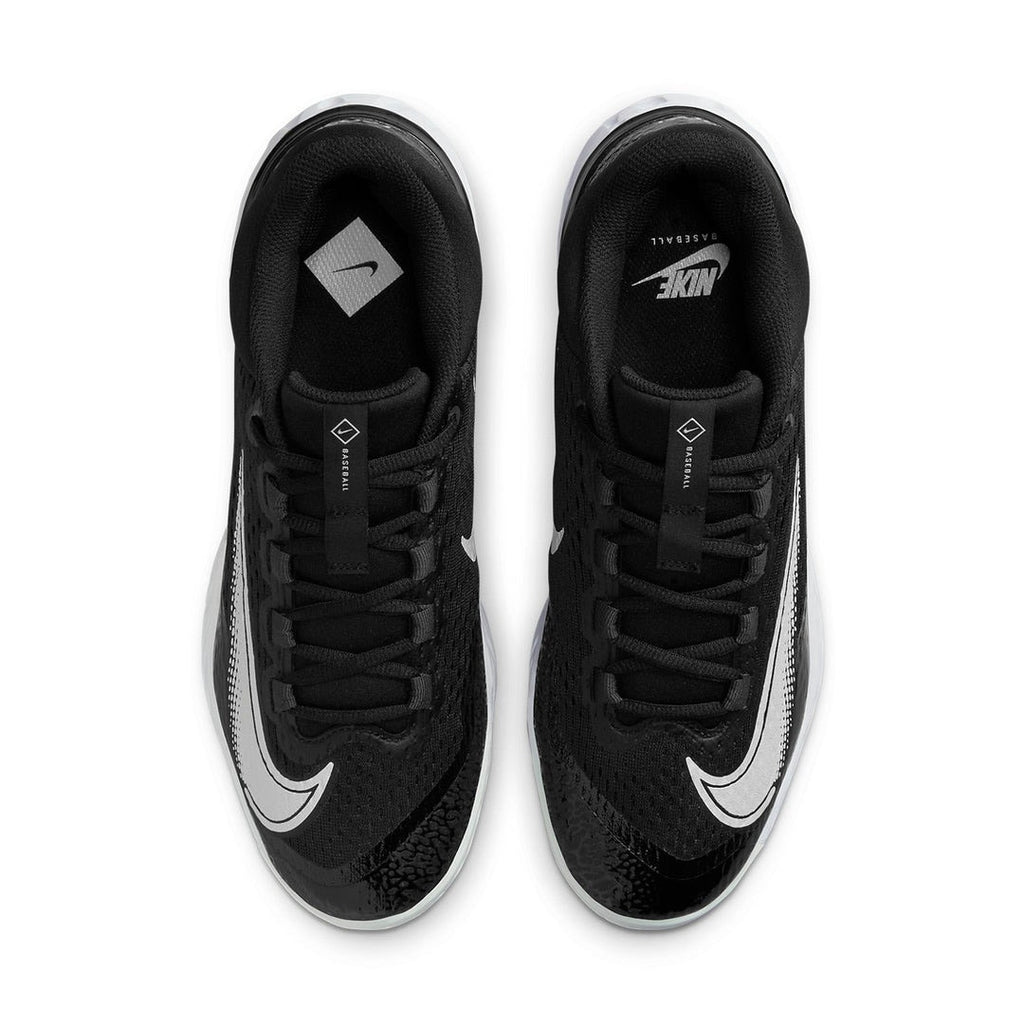 Nike Alpha Huarache 4 Keystone Baseball Cleats Black White DJ6521-001 Men 7 W8.5