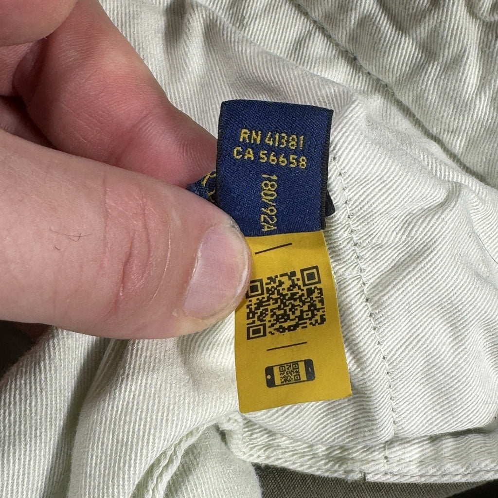 Polo Ralph Lauren Surplus Utility Cargo Shorts Mens 36 Green Cotton Combat Y2K