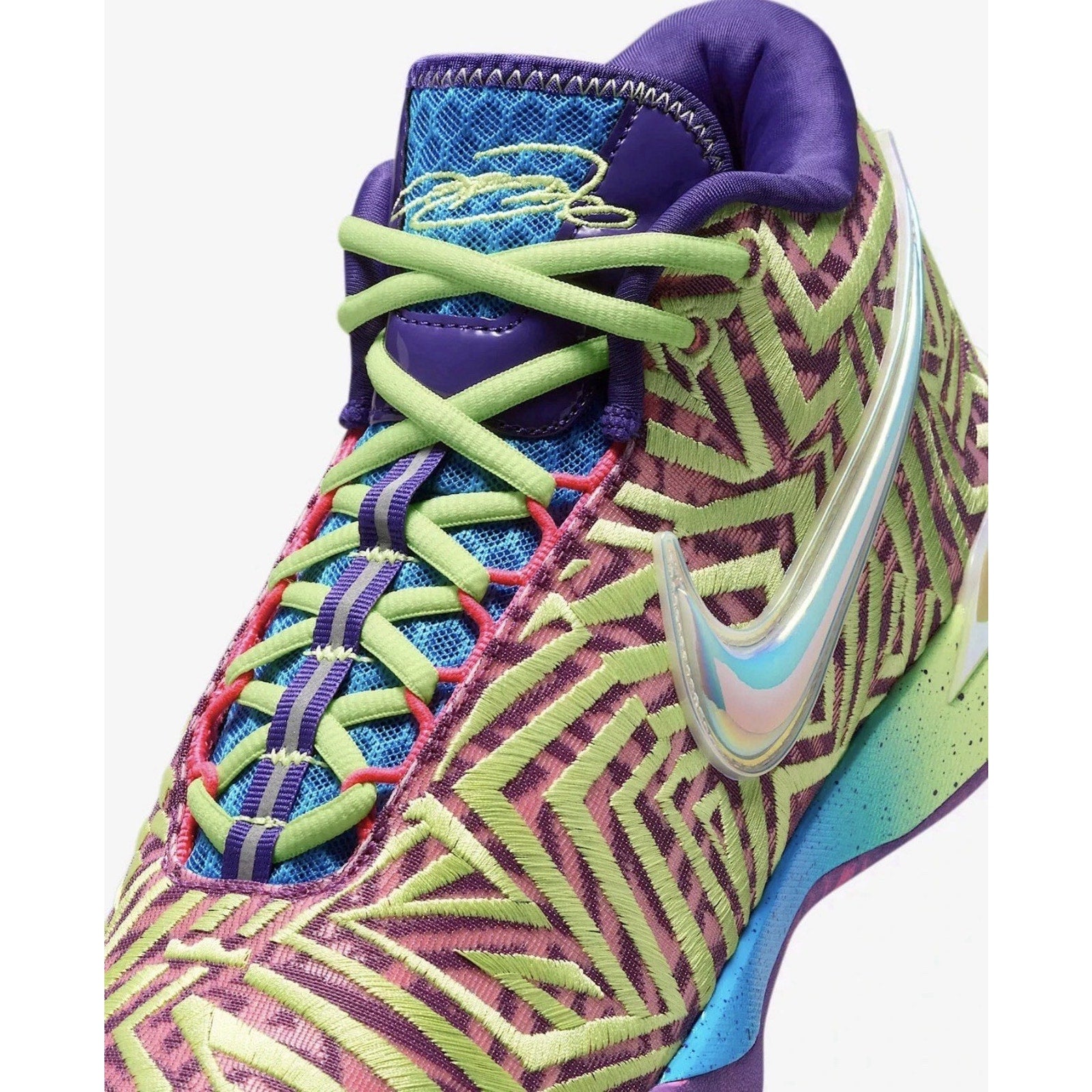 Lebron NXXT Genisus QS Men's Men’s 5 Viotech/Hyper Pink IB1272-500 Women’s 6.5