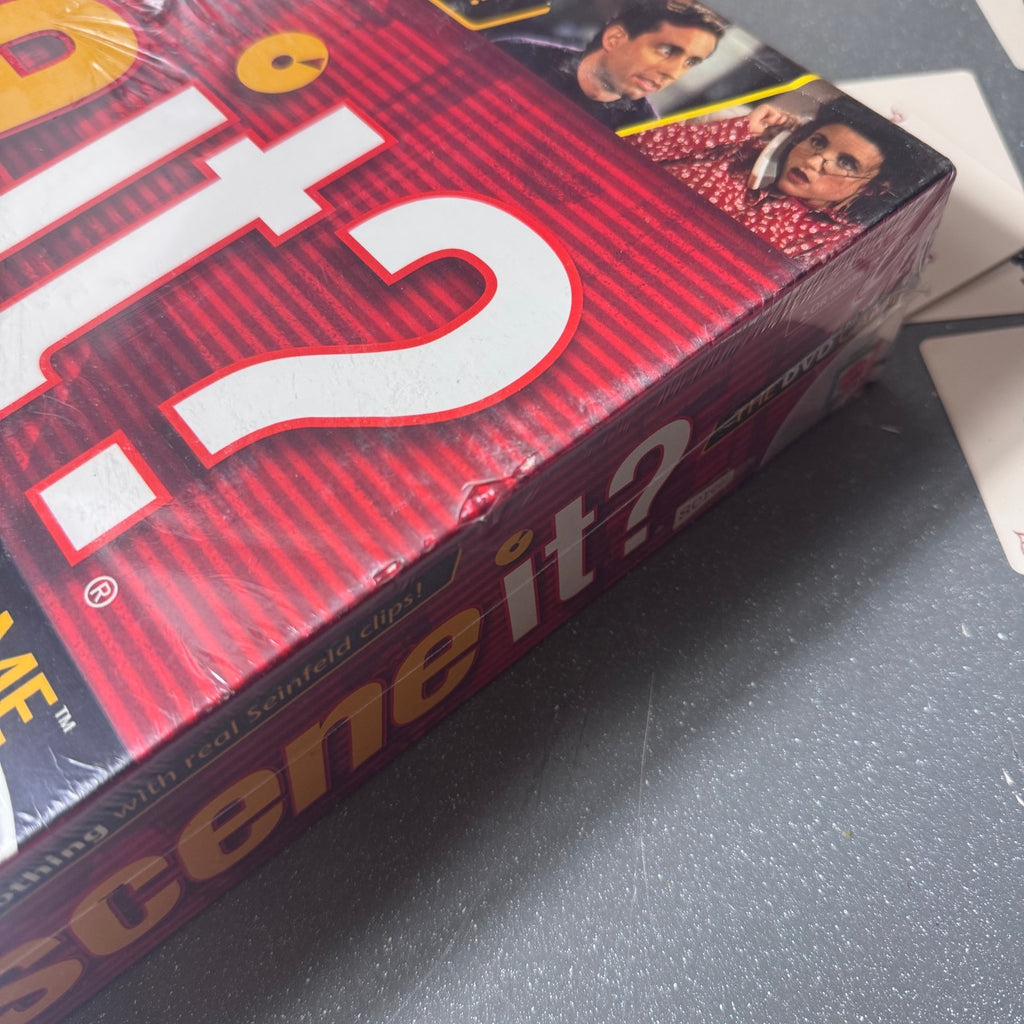 Seinfeld Scene It DVD Game 2008 Mattel Screenlife New Sealed Trivia Game Tv Show