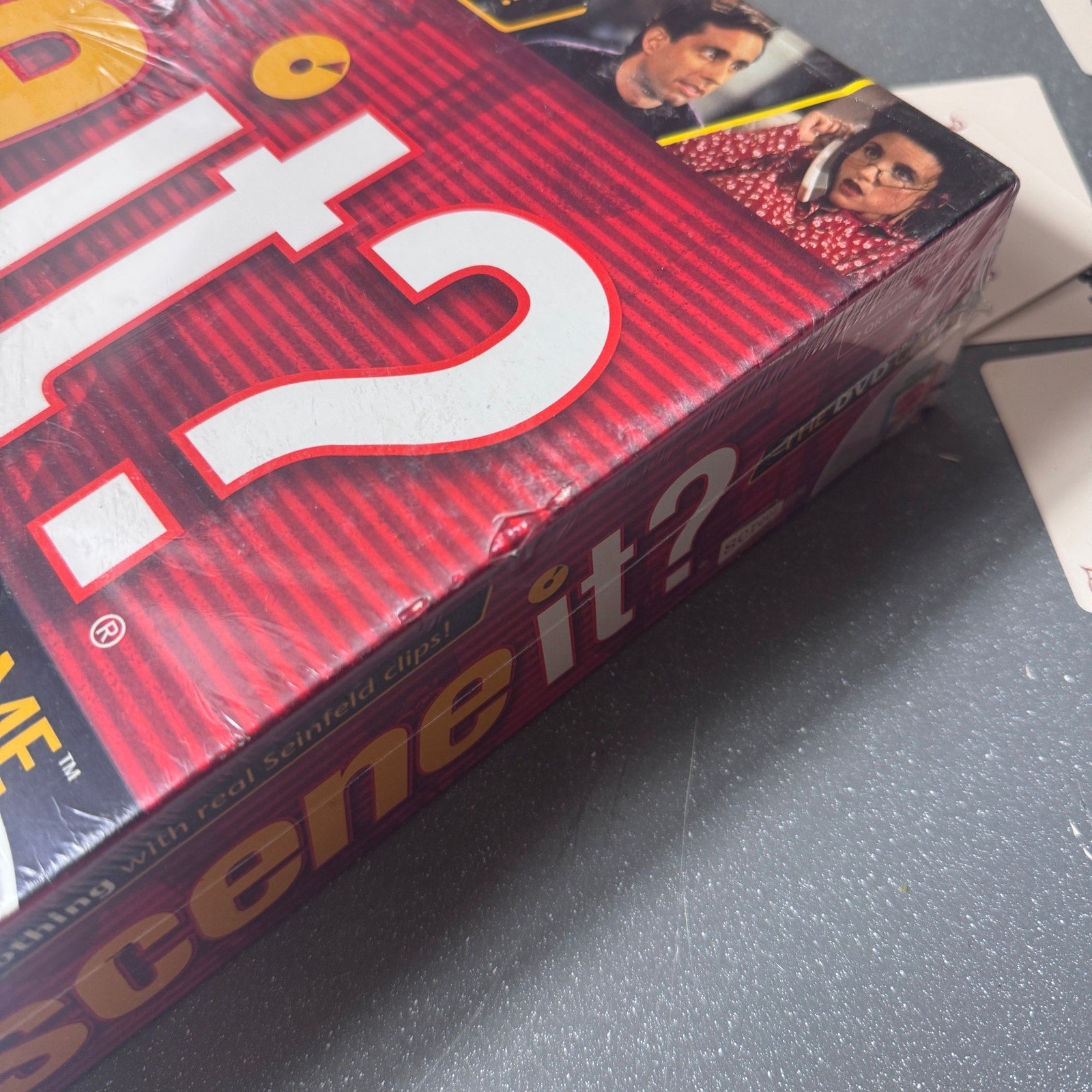 Seinfeld Scene It DVD Game 2008 Mattel Screenlife New Sealed Trivia Game Tv Show