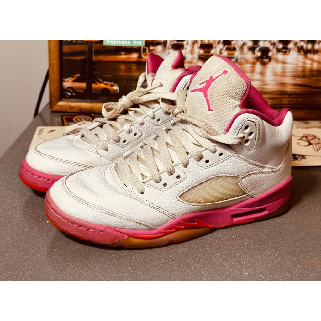 Nike Air Jordan 5 Retro GS “Pinksicle” 440892-168 Pink Girls 6Y / Women’s 7.5