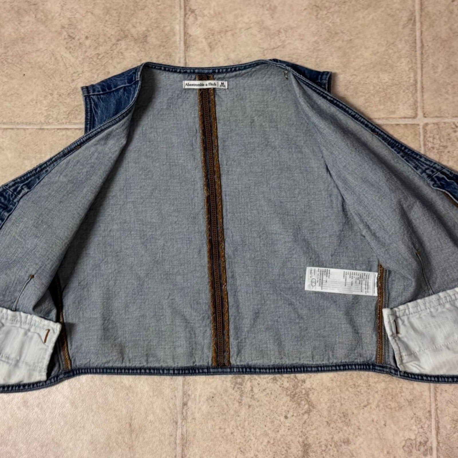 Vtg abercrombie fitch denim