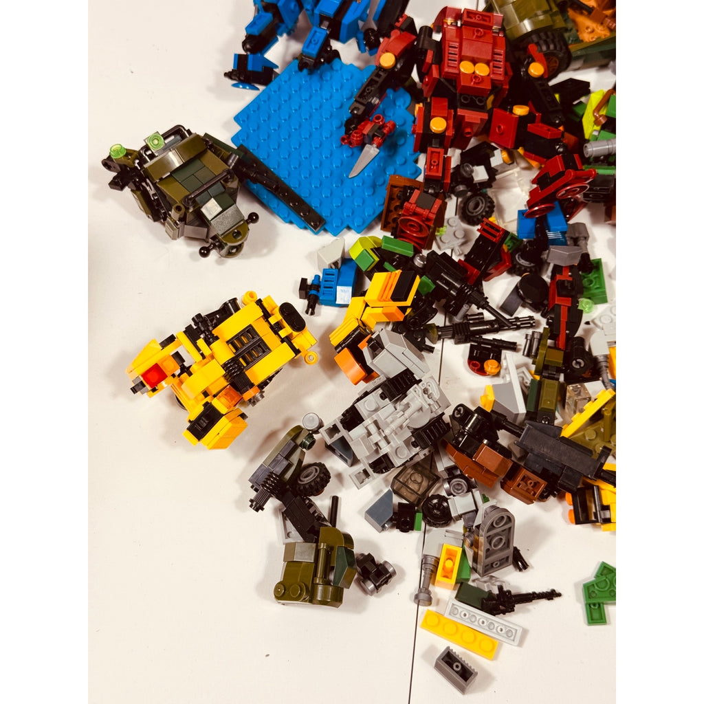 MyBuild Mecha Frame Robot Building Block Lot 7002 Ajax + 5017 Keiji 2 + Multi Mech Bundle