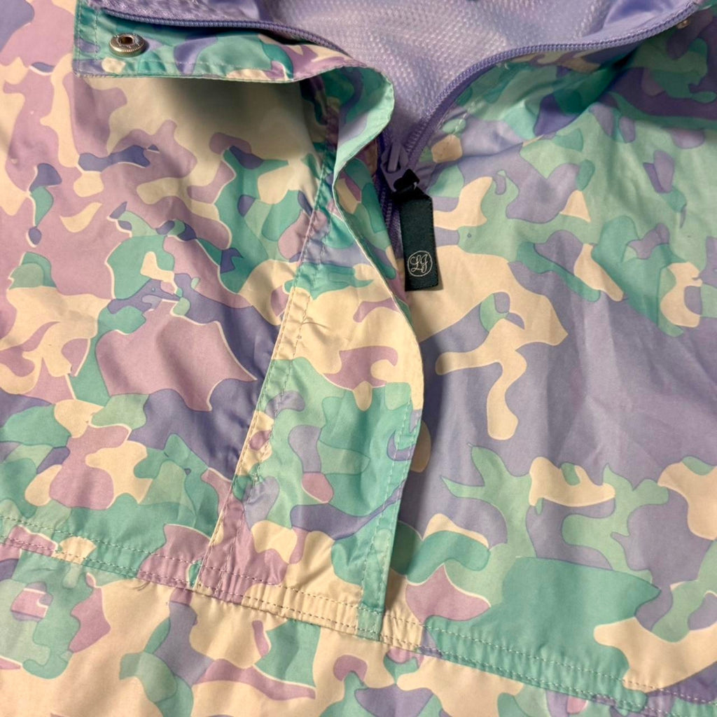Vtg lauren james pullover windbreaker