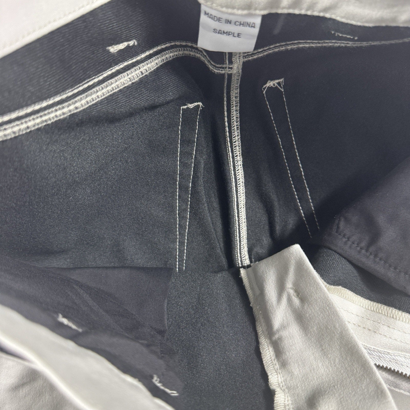 Factory Sample Carpenter Utility Pants Mens 32 Peached Stretch Twill Workwear