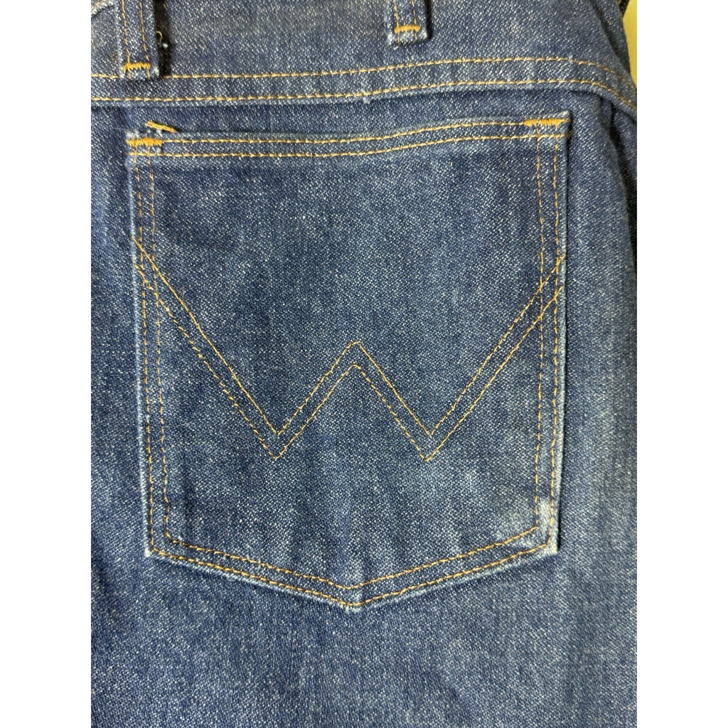 Wrangler 936NAV Cowboy Cut Slim Fit Jeans 34x32 Blue Western Denim