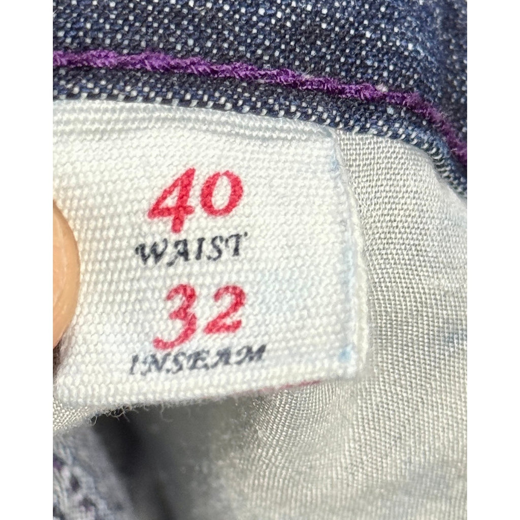 Brooklyn Basement Wide Leg Baggy Jeans Men’s 40x32 Dark Wash Y2K Skater Hip Hop