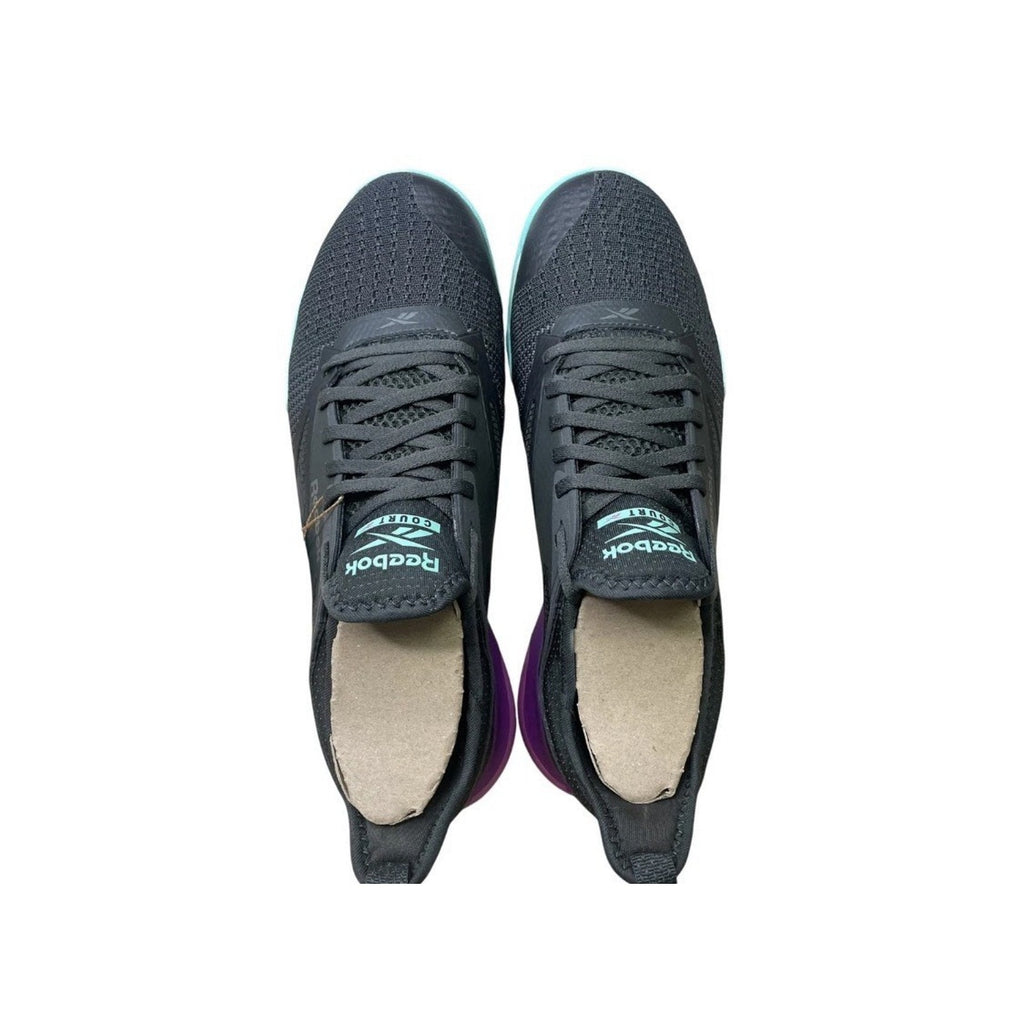 Reebok Sneaker Training 100212266 Nano Court Grey Purple Aqua Mens 10 Women 11.5