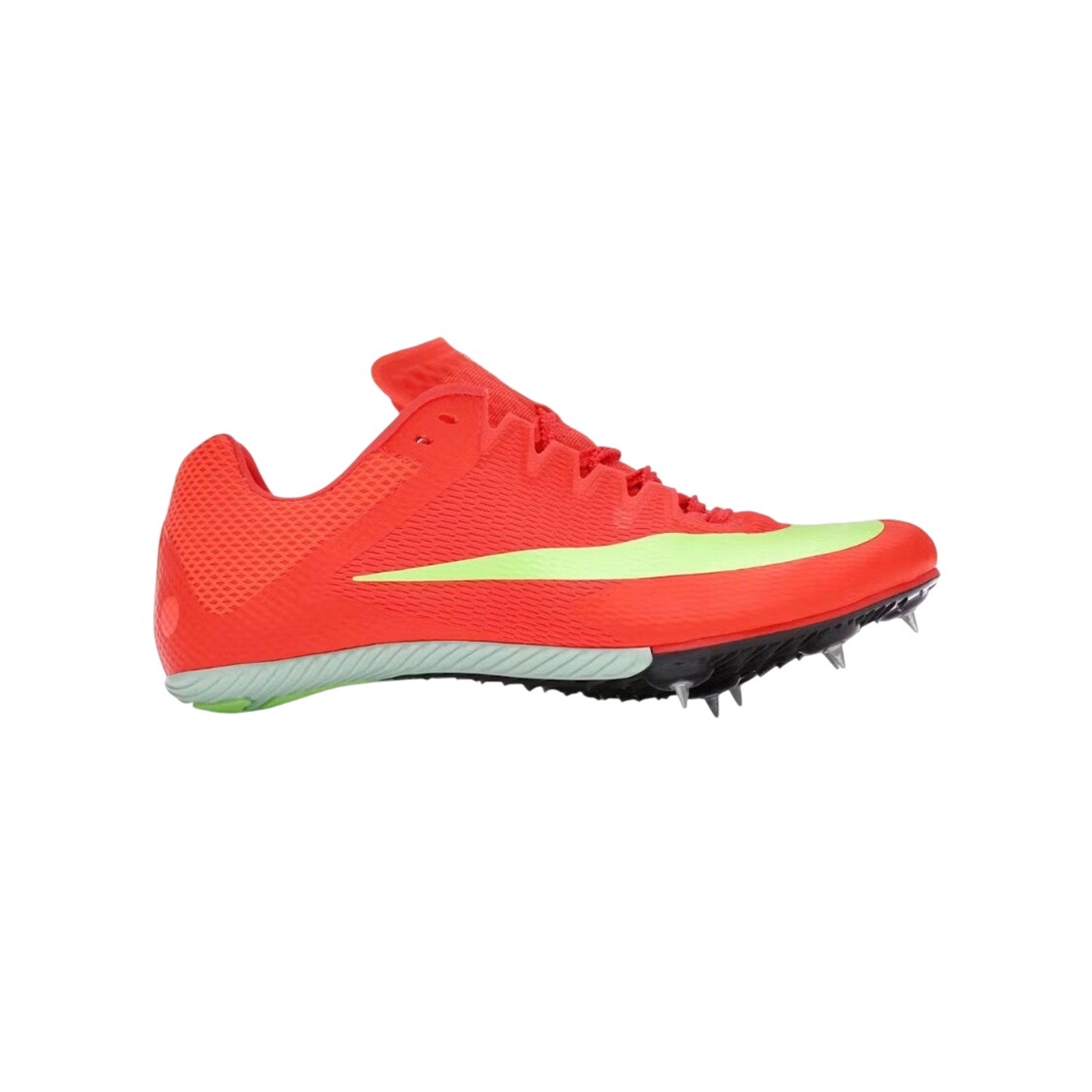 Nike Zoom Rival Sprint Track No Spikes Bright Crimson Volt FZ9663-600 Sz 11 Read