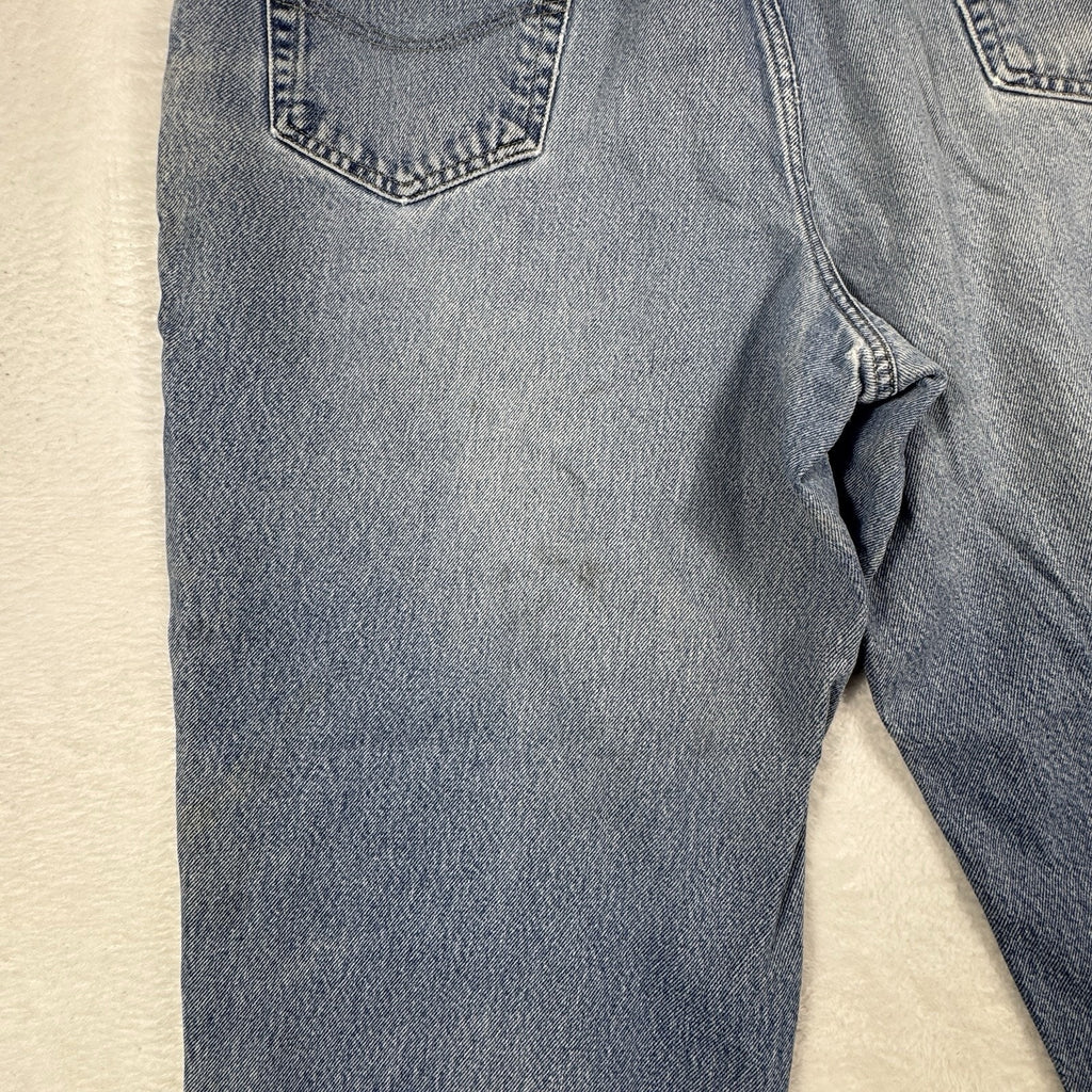 Carhartt B42 Relaxed Fit Jeans Mens 40x30 Distressed Workwear Denim Made Mexico