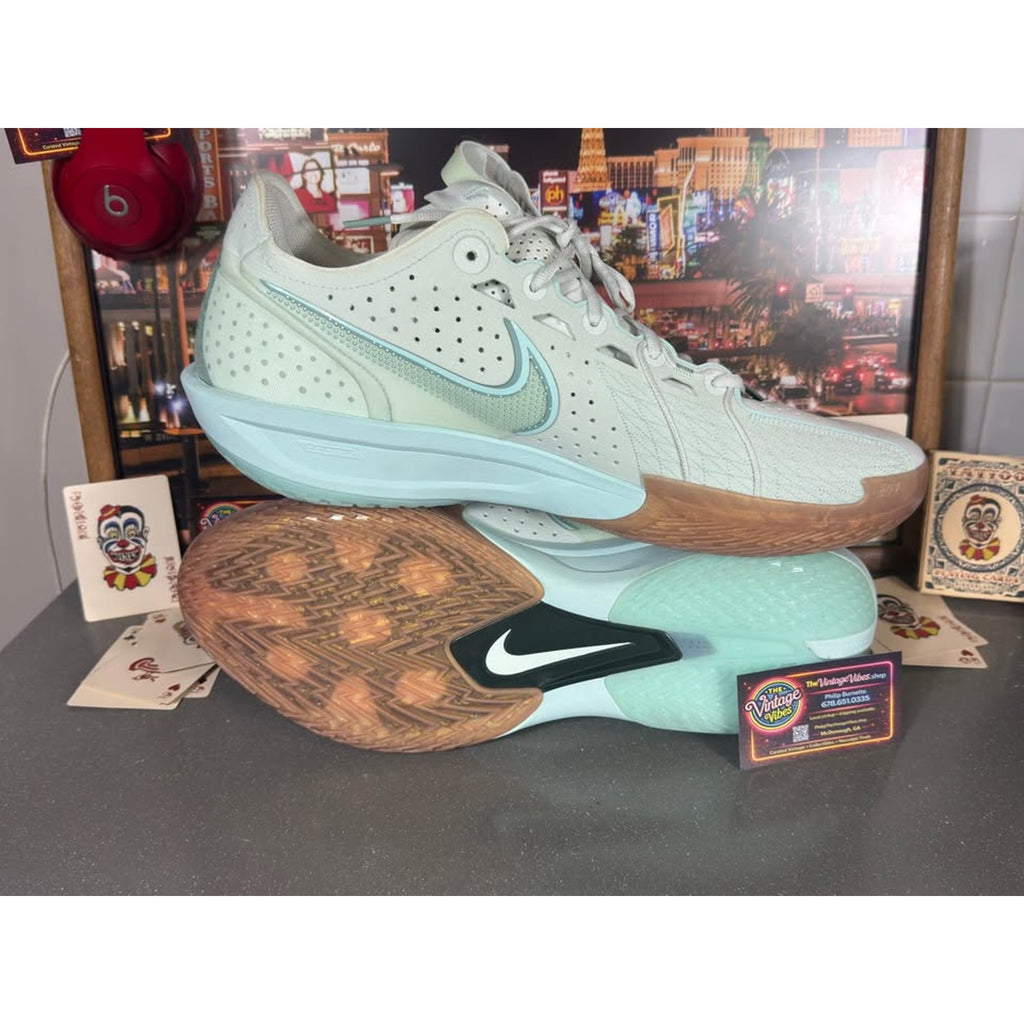 Nike GT Cut 3 Mint Foam Green Gum ZoomX DV2913-300 Size 18 New No Box