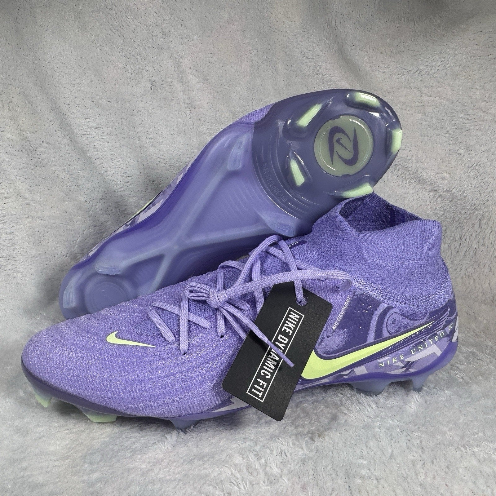 Nike Phantom Luna II Elite FG United Soccer Cleats HF1600-500 Purple Men 13 NWT