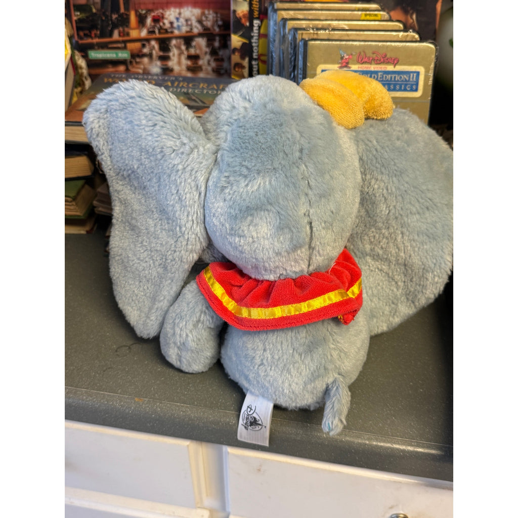 Disney Parks Dumbo Plush Elephant Stuffed Animal Big Ears Circus Hat Toy