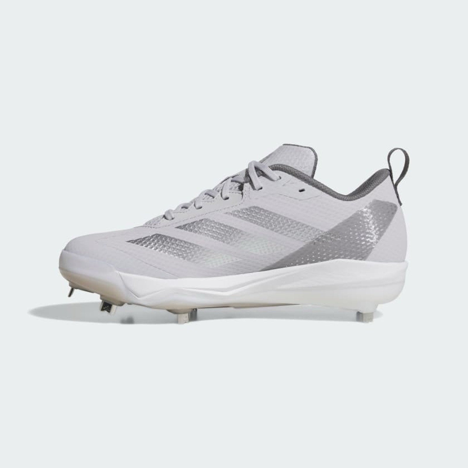 adidas Adizero Instinct 2.0 Metal Softball Cleats Women’s 8 Grey Silver JH6787