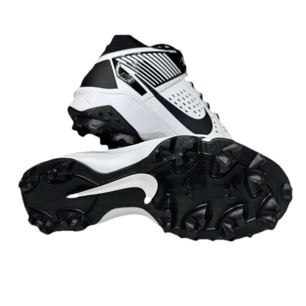 BRAND NEW Nike Zoom Force Savage Pro 3 13.5 Shark Cleats Black/White FJ8163-104