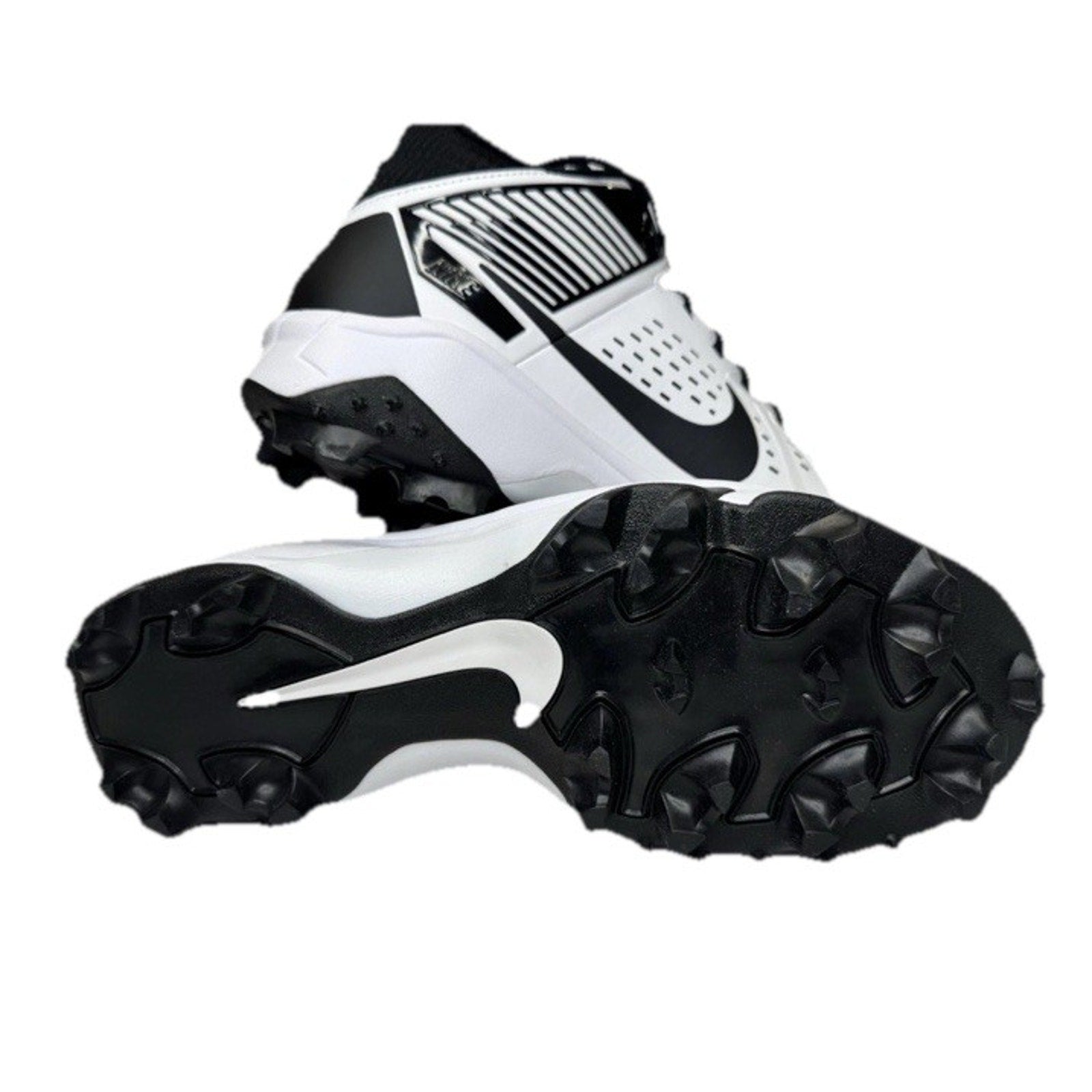 BRAND NEW Nike Zoom Force Savage Pro 3 13.5 Shark Cleats Black/White FJ8163-104