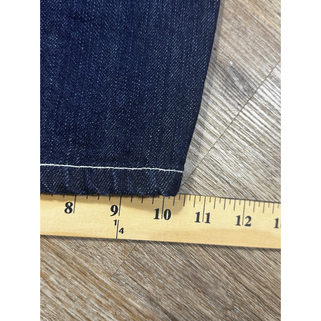 Vintage DON Y2K Baggy Dark Wash Embroidered Pocket Jeans Men’s 42 Hip Hop Skater