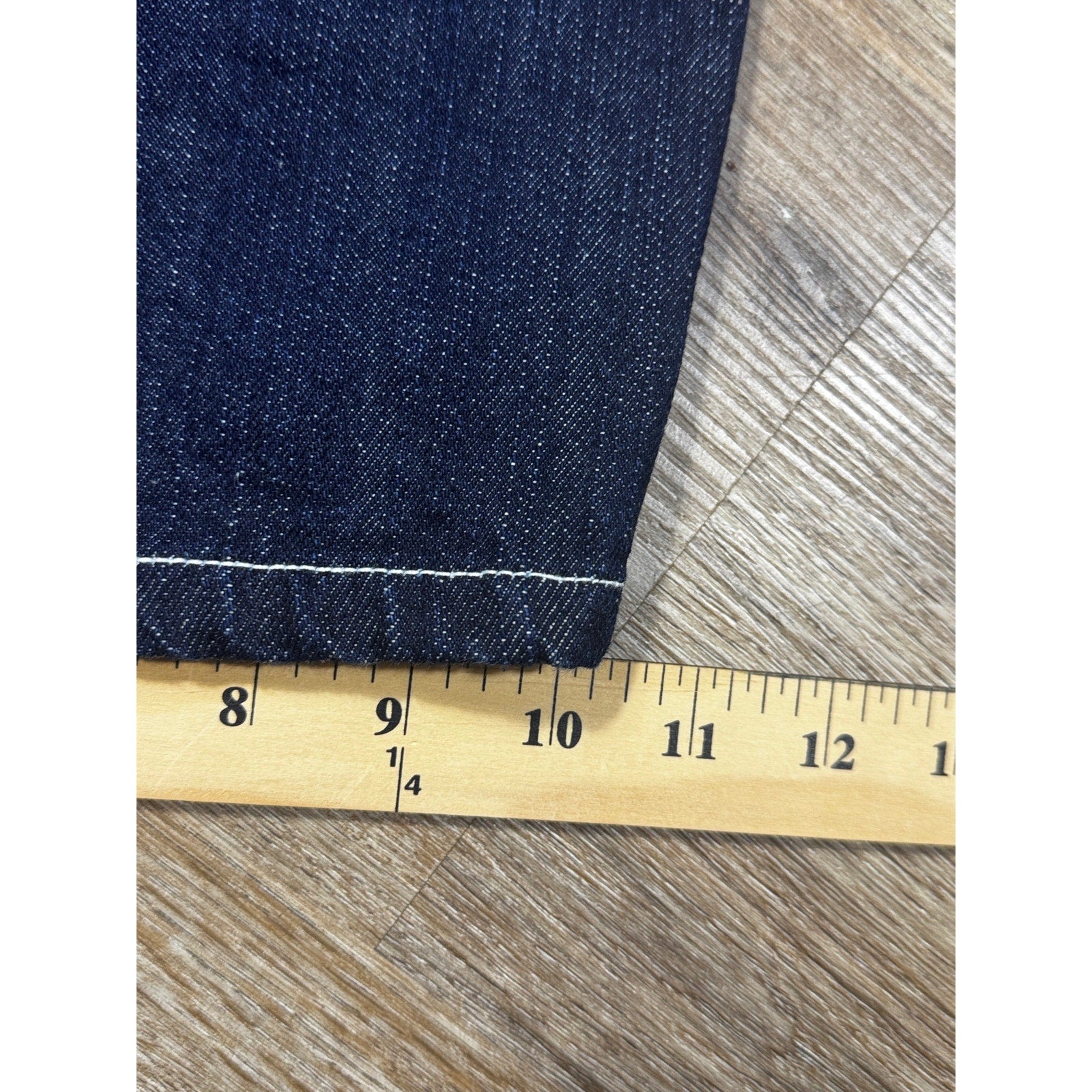 Vintage DON Y2K Baggy Dark Wash Embroidered Pocket Jeans Men’s 42 Hip Hop Skater