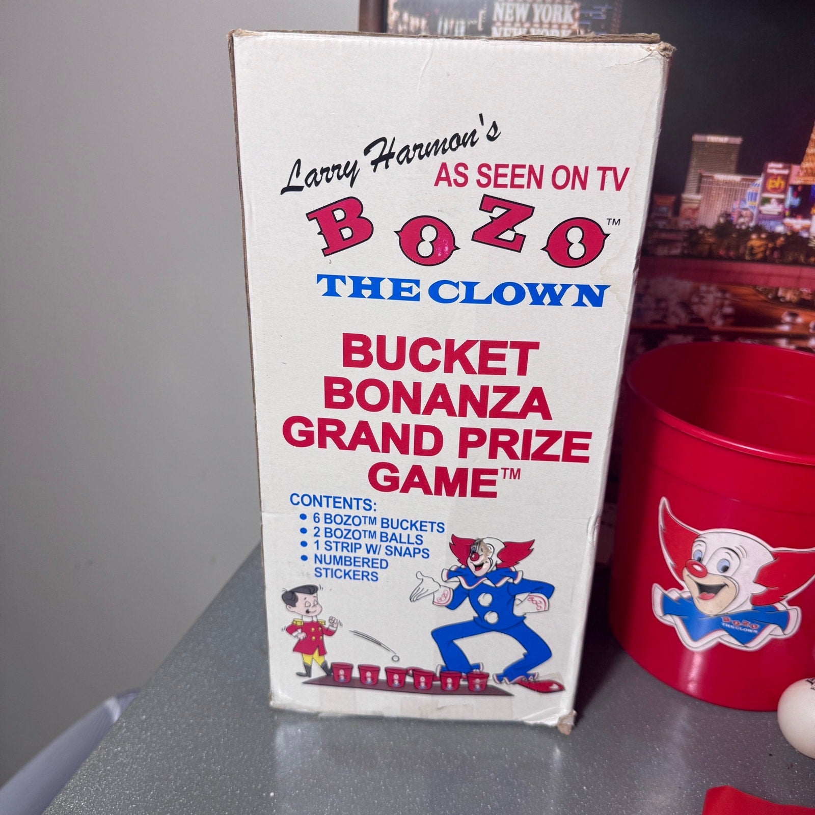 Bozo The Clown Bucket Bonanza Grand Prize Game Complete 2005 Rocket USA
