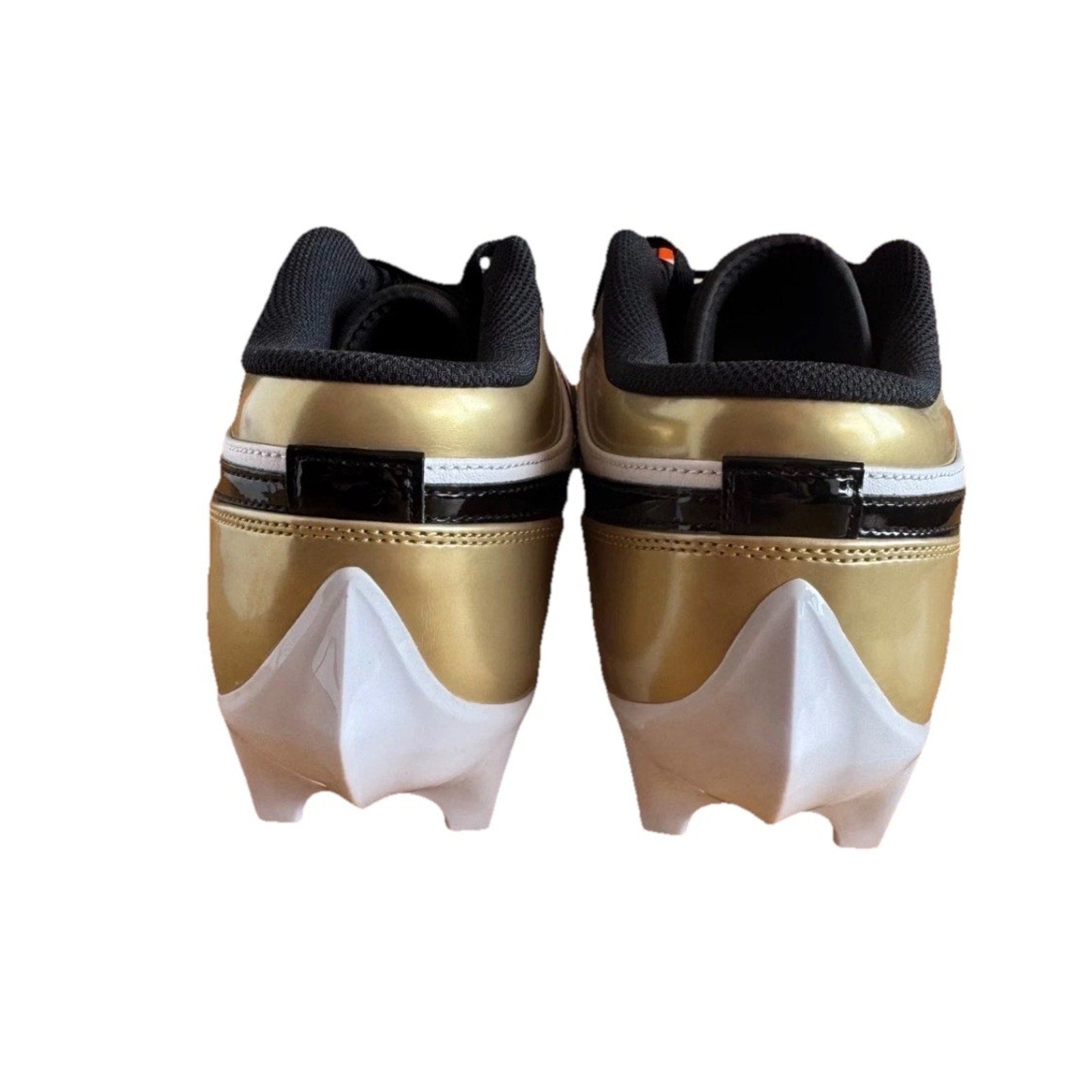 Nike Jordan 1 Low TD Football FJ6245-701 Metallic Gold Black White Men’s Sz 13