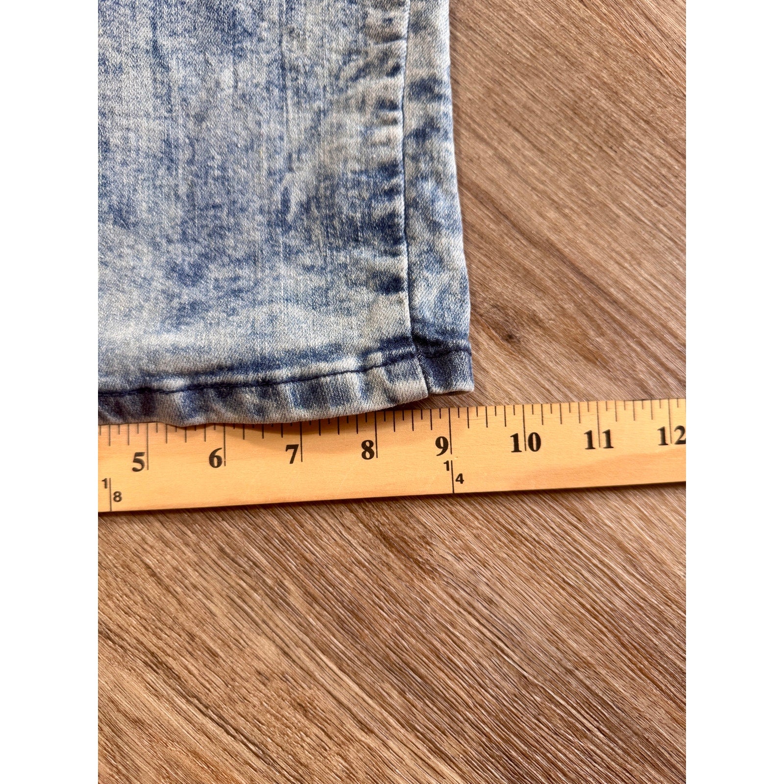 Rocawear Slim Fit Jeans Men’s 46x34 Light Wash Y2K Hip Hop Streetwear Denim
