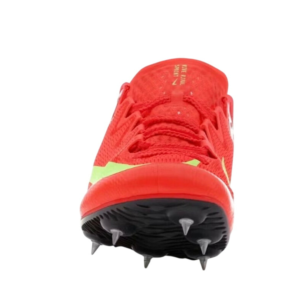 Nike Zoom Rival Sprint Track No Spikes Bright Crimson Volt FZ9663-600 Sz 11 Read