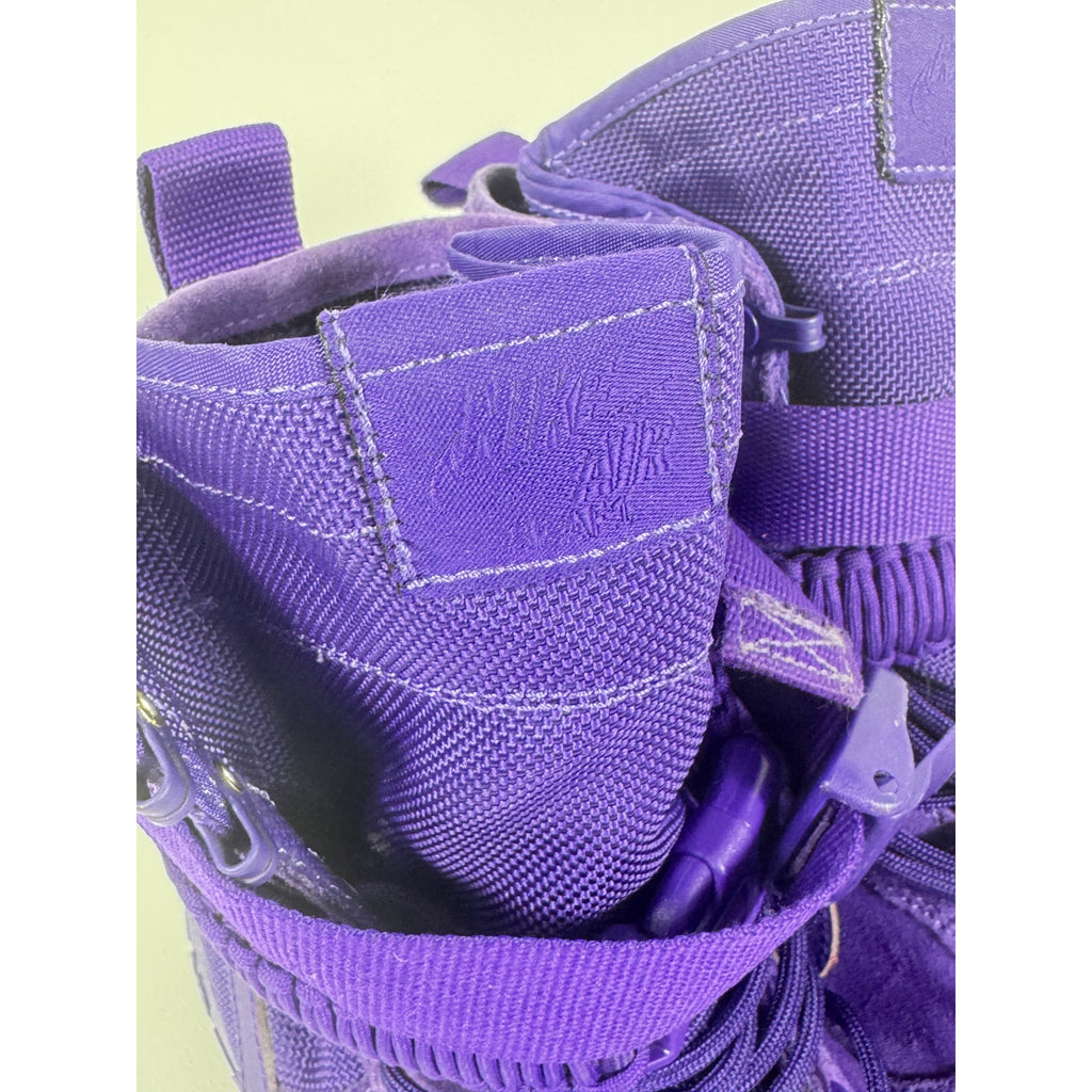 Nike SF Air Force 1 AF1 High Purple Dynasty Suede 864024-500 Mens Sz 11 2017