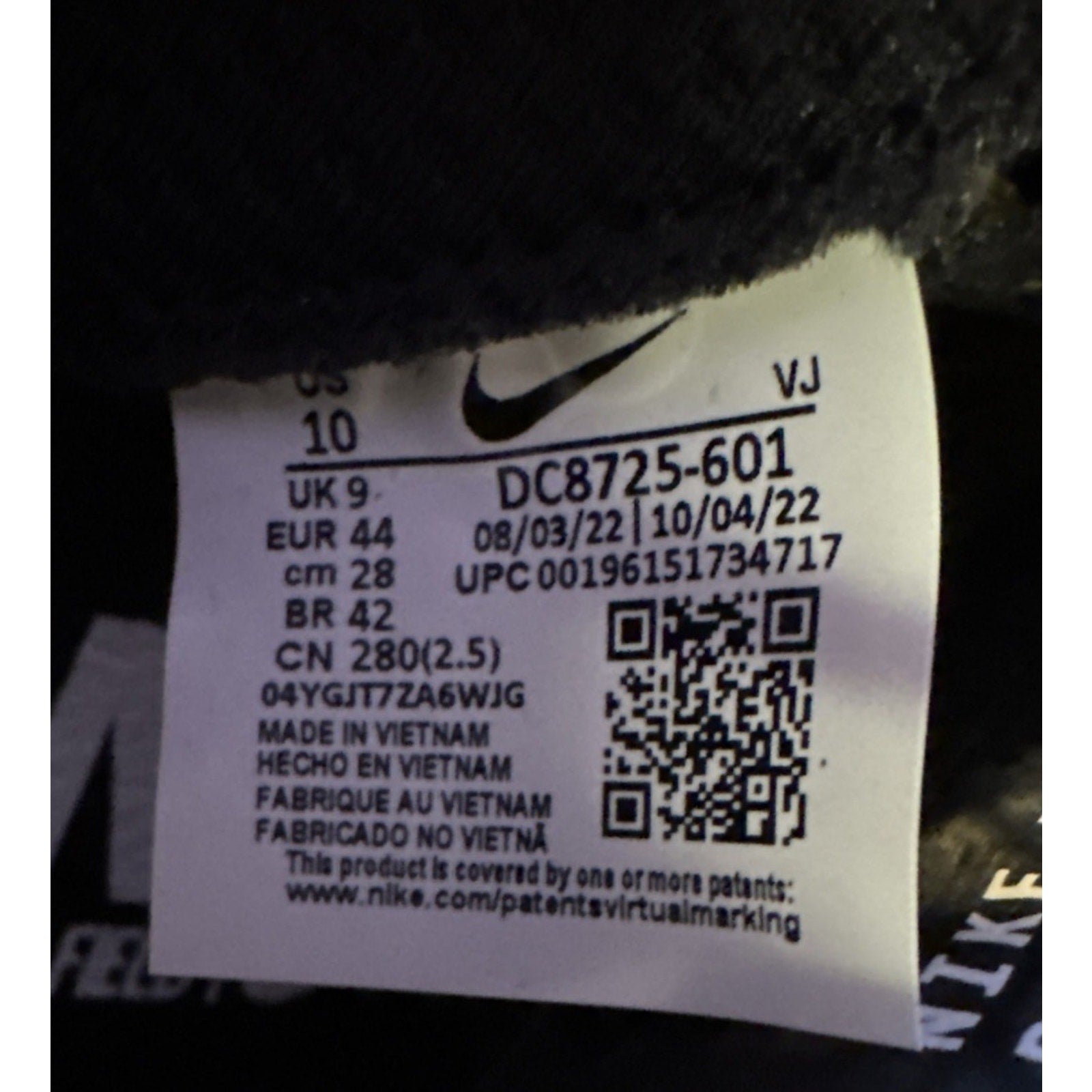 Nike Zoom Rival Distance Spikes Men’s Sz10 Jasari Bright Crimson Volt DC8725-601