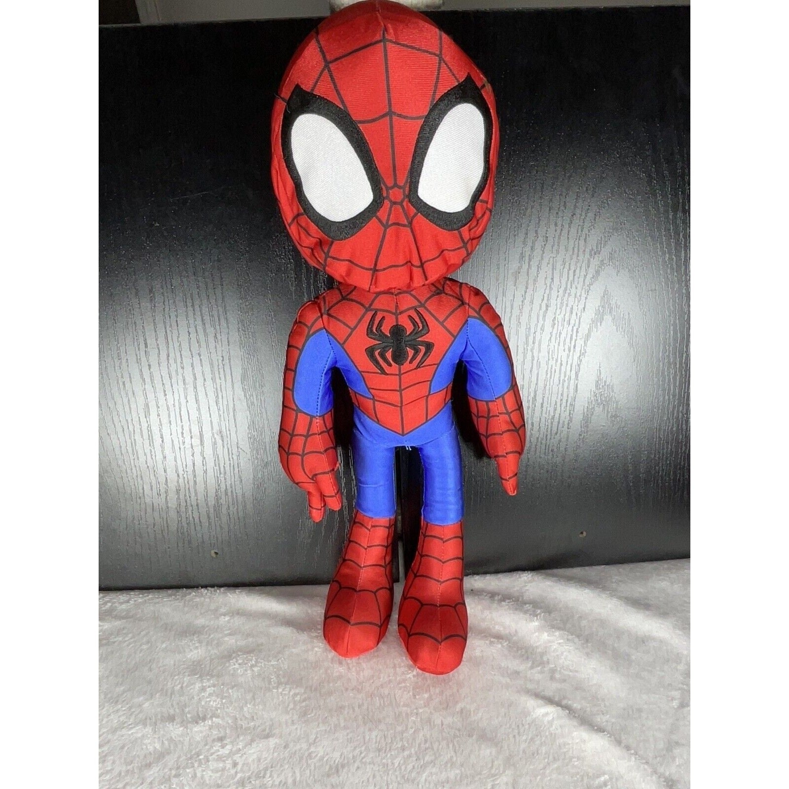 Talking Spidey 16” Plush with Sounds Spider-man Red Tested & Working Spiderman