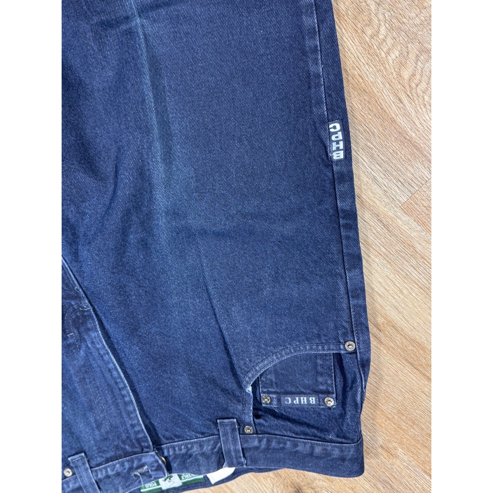 Vintage Beverly Hills Polo Club Baggy Jeans 36x32 90s Made USA Y2K Hip Hop Denim