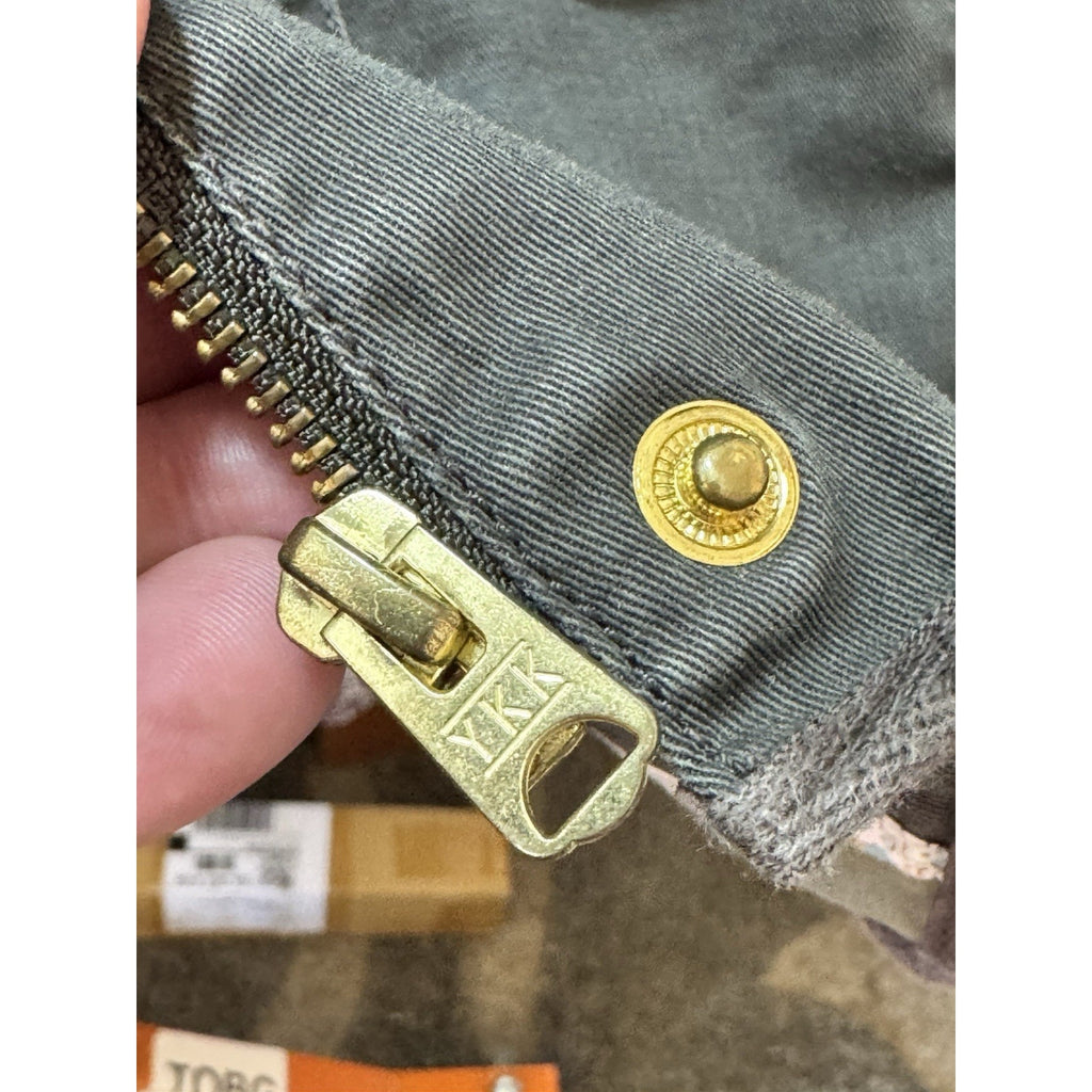 J. Crew Women's Downtown Field Jacket In Green Gold Size M Medium