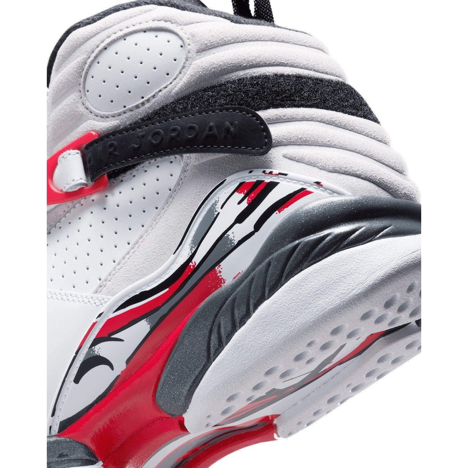 Nike Air Jordan 8 Retro Bugs Bunny 2025 White True Red 305381-100 Sz 18