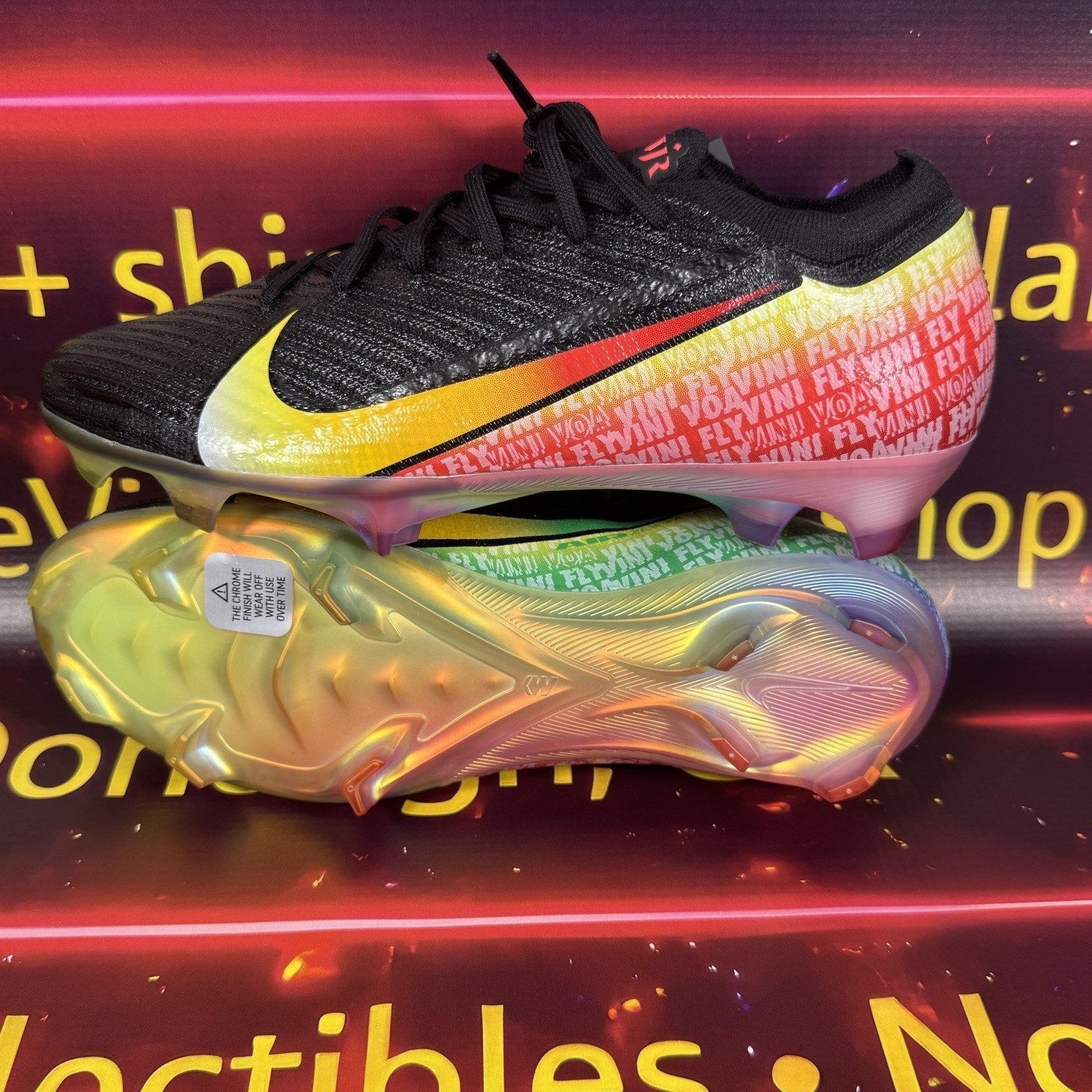 Nike Zoom Mercurial Vapor 16 Elite FG VJR Soccer Cleats IB2356-001 Men 6.5 NEW