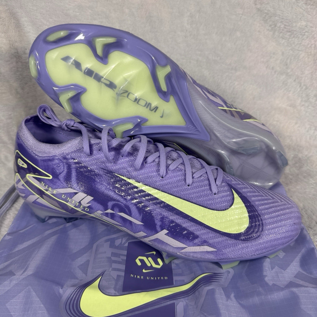 NIKE Zoom Mercurial Vapor 16 Elite FG United Pack Soccer Cleats Mens 13 Purple