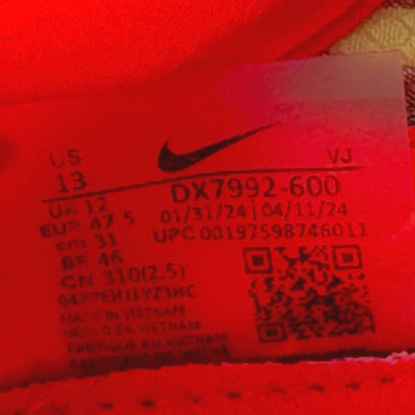 Nike Zoom Rival XC Track and Field Distance Spikes DX7992 600 Volt Red Mens 13