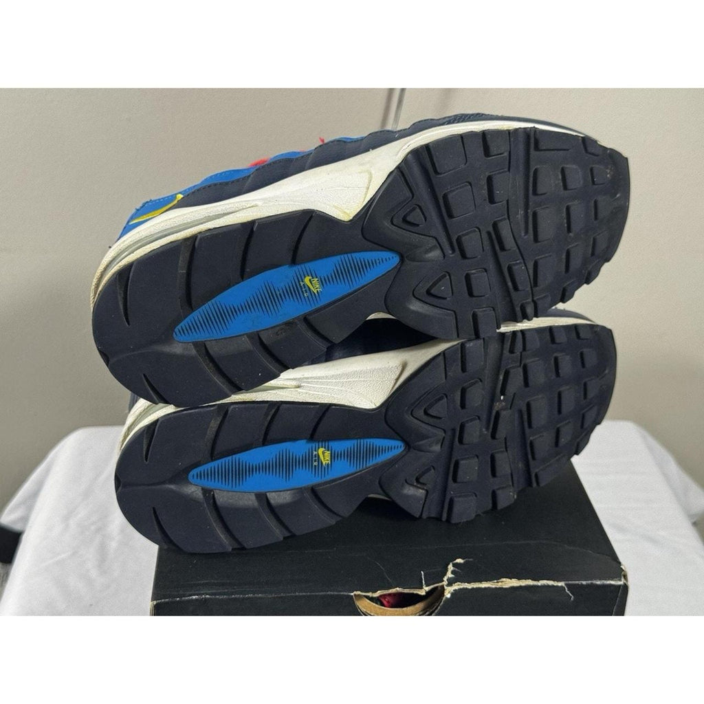 Nike Air Max 95 GS Crimson Blue Youth Sz 4.5Y AV2289-600 2018 Women's 6