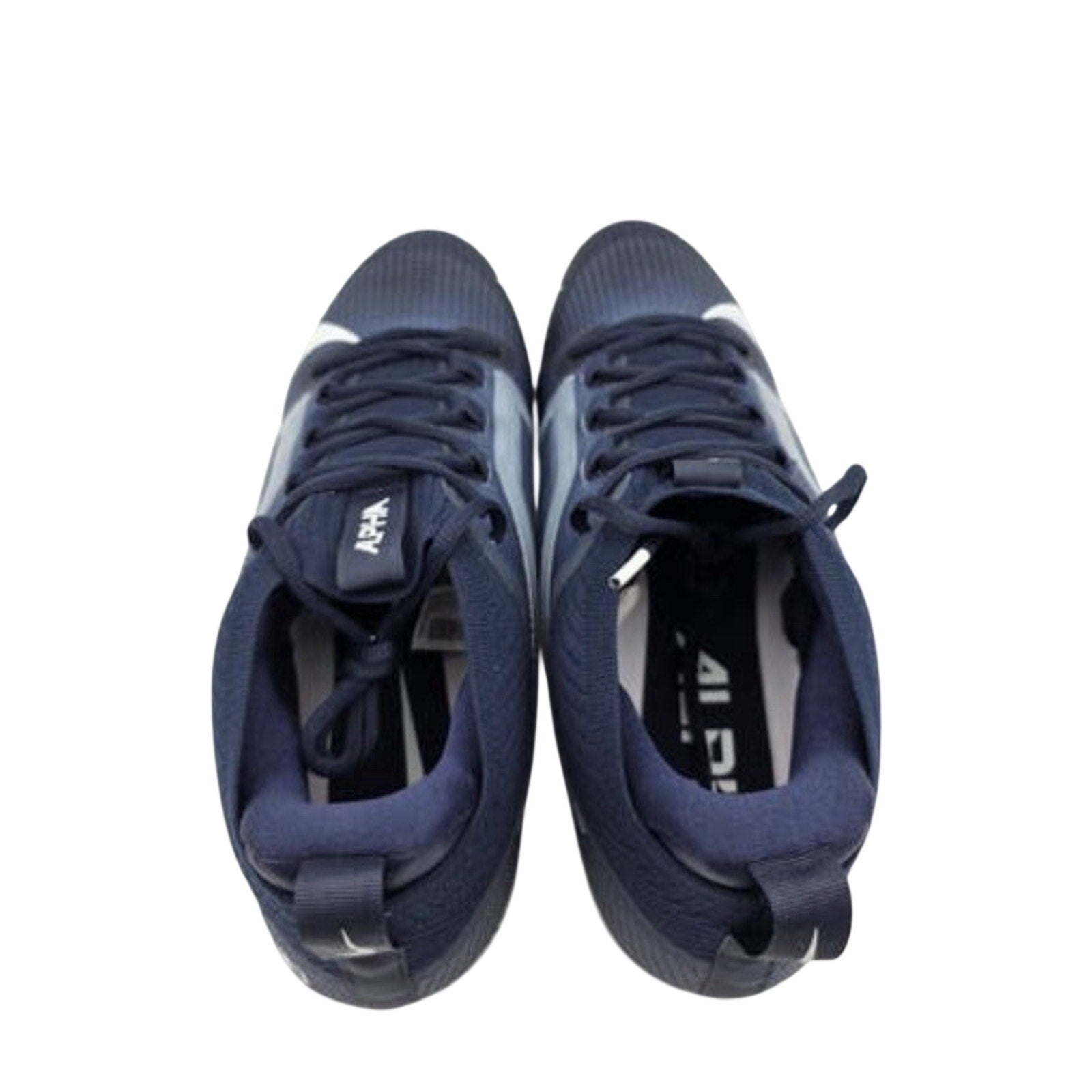 Nike Alpha Menace 4 Pro Football Cleats College Navy Blue White Sz 14 IB2501-400