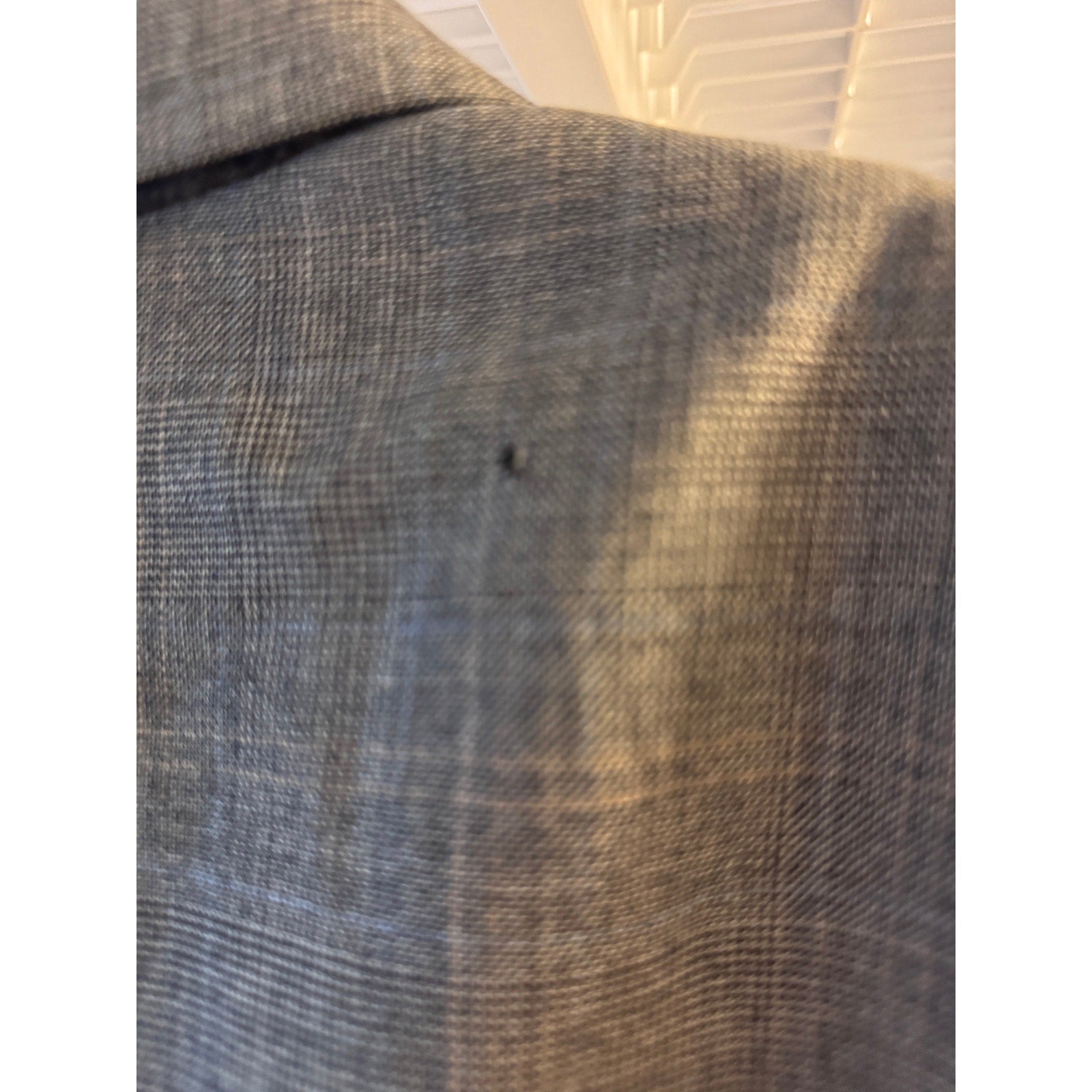 Vtg Givenchy Gentleman Chequers 100% Wool Glen Plaid Sport Coat Blazer Mens L-XL