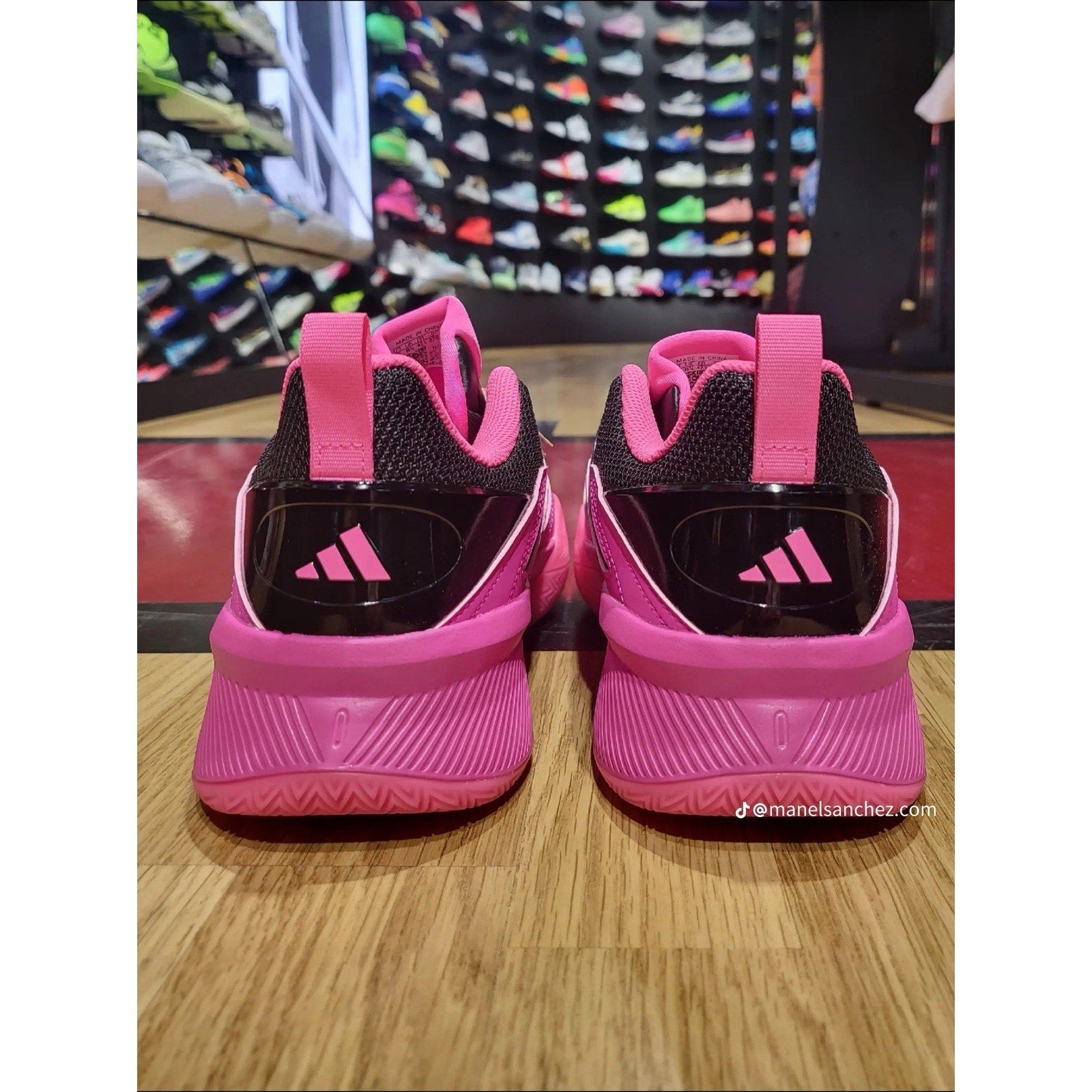 Adidas Dame Certified 3 Pink Black Basketball Shoes New Men 8.5 Women 9.5