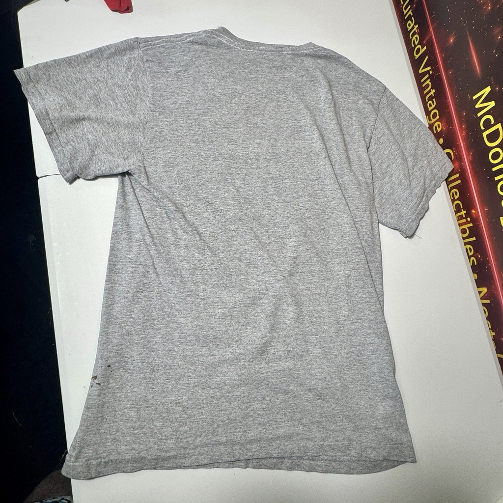 Vintage Homer Simpson Donut Curl Exercise T-Shirt Men's Medium Changes 2002 USA
