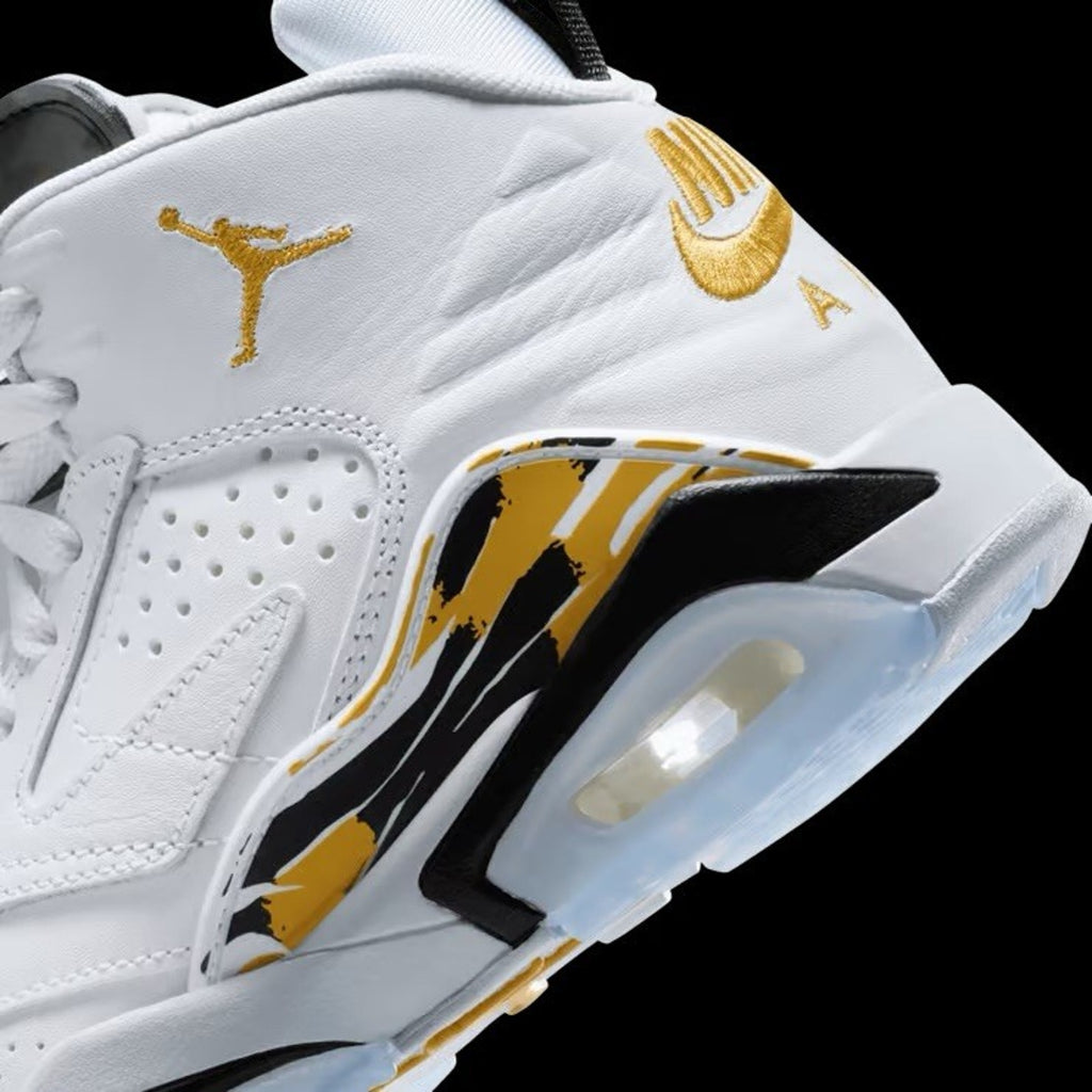Nike Air Jordan Jumpman MVP White Yellow Ochre DZ4475-107 Women’s 8.5 - Youth 7Y