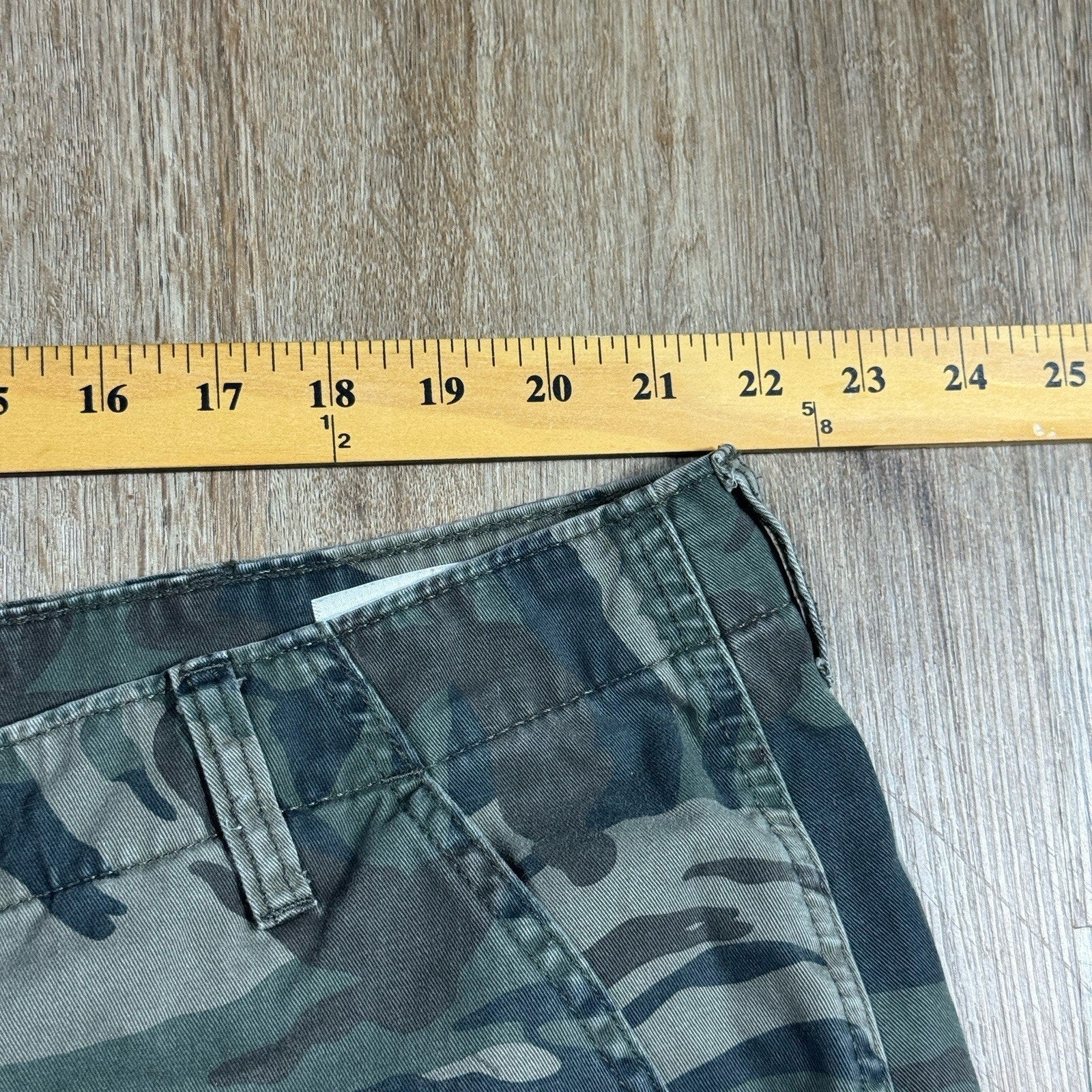 Wrangler Cargo Pants Mens 46 Camo Camouflage Military Utility Workwear Cotton