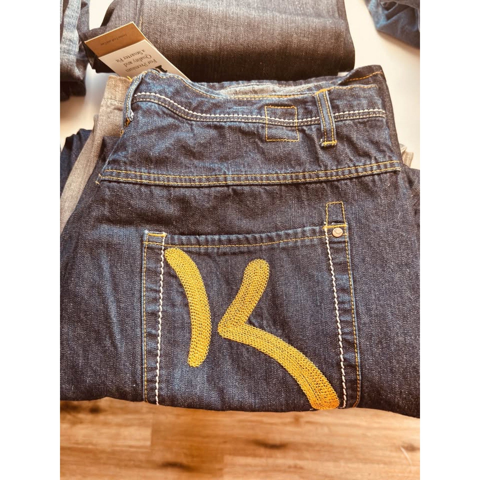 15 Pair Men’s Vintage Y2K Baggy Wide Leg Designer Streetwear Jeans Lot - True Religion, Karl Kani, L